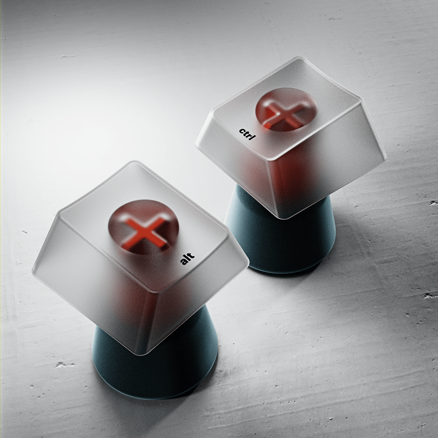 Keyboard stool，furniture，CTRL，Keycap Stool，