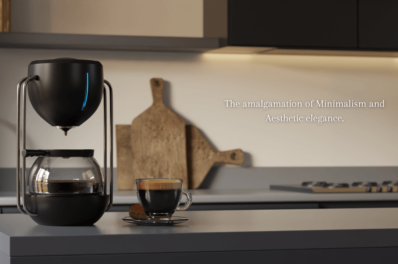 Zenbrew，Coffee machine，conceptual design，Household Electric Appliances，