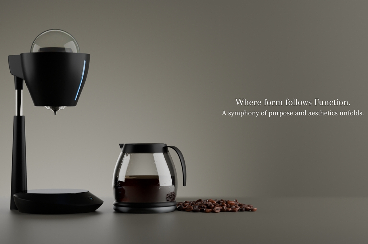 Zenbrew，Coffee machine，conceptual design，Household Electric Appliances，