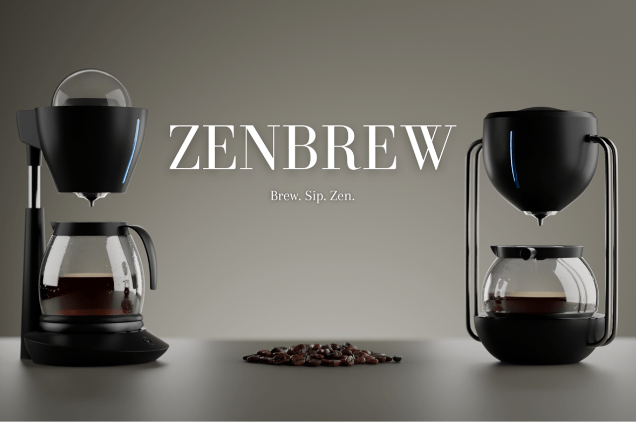 Zenbrew，Coffee machine，conceptual design，Household Electric Appliances，