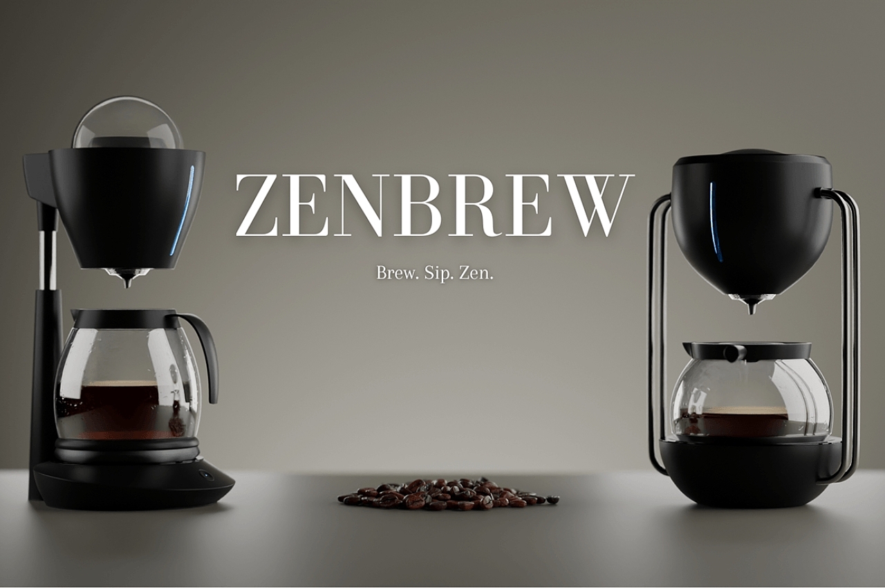 Zenbrew，咖啡机，概念设计，家用电器，