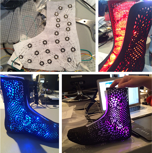 shoes，future，fashion，3D printing，ADAPTIV，SOLS，