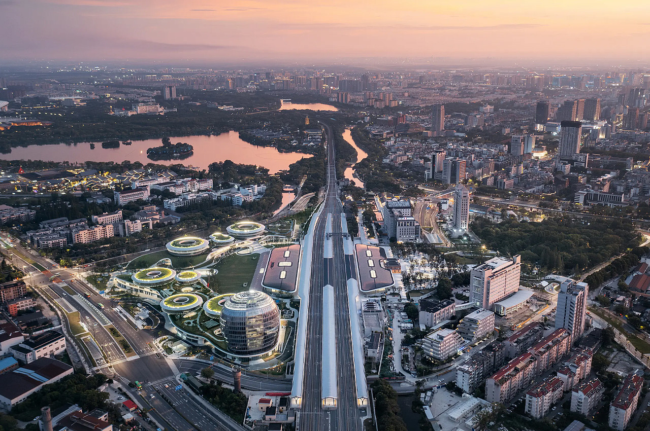 火车站，建筑，环境设计，MAD Architects，