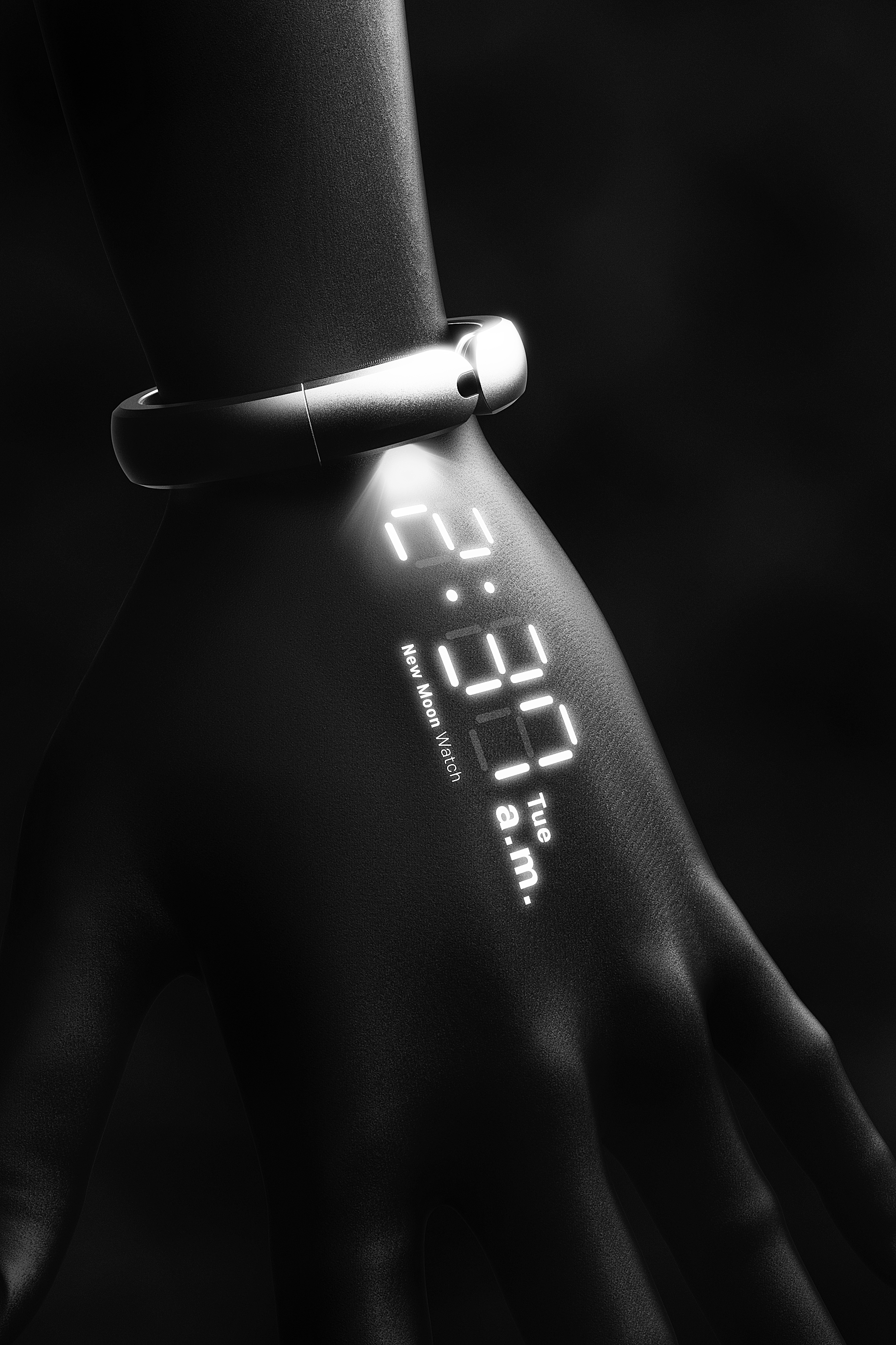 Deformable，Projector，Bracelet，conceptual design，