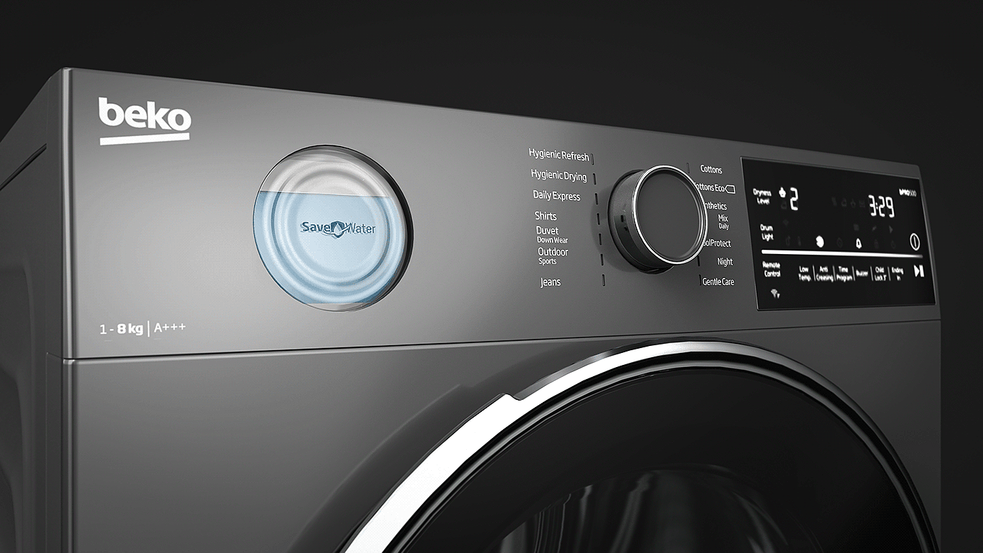 Washing machine，dryer，Household Electric Appliances，Beko，