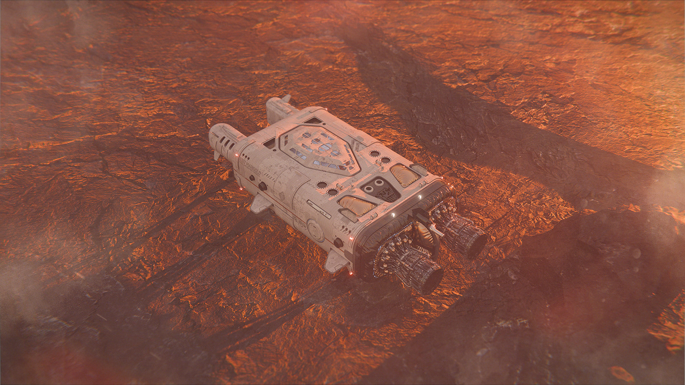 ESS Marigold，three-dimensional art，3D modeling，originality，