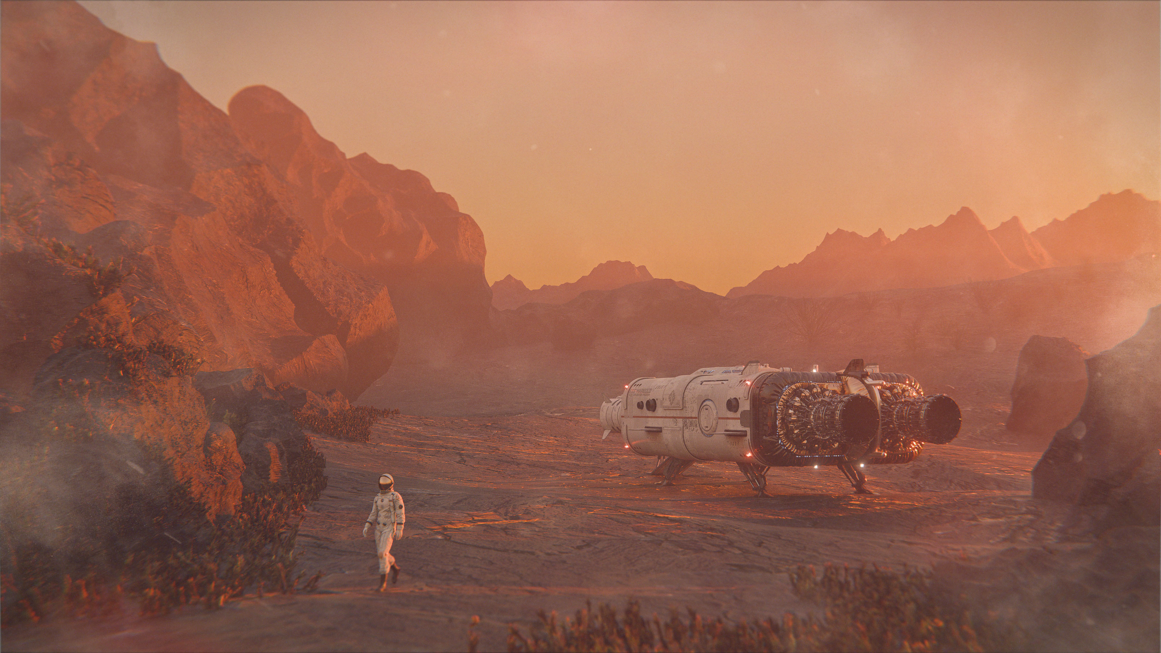 ESS Marigold，three-dimensional art，3D modeling，originality，