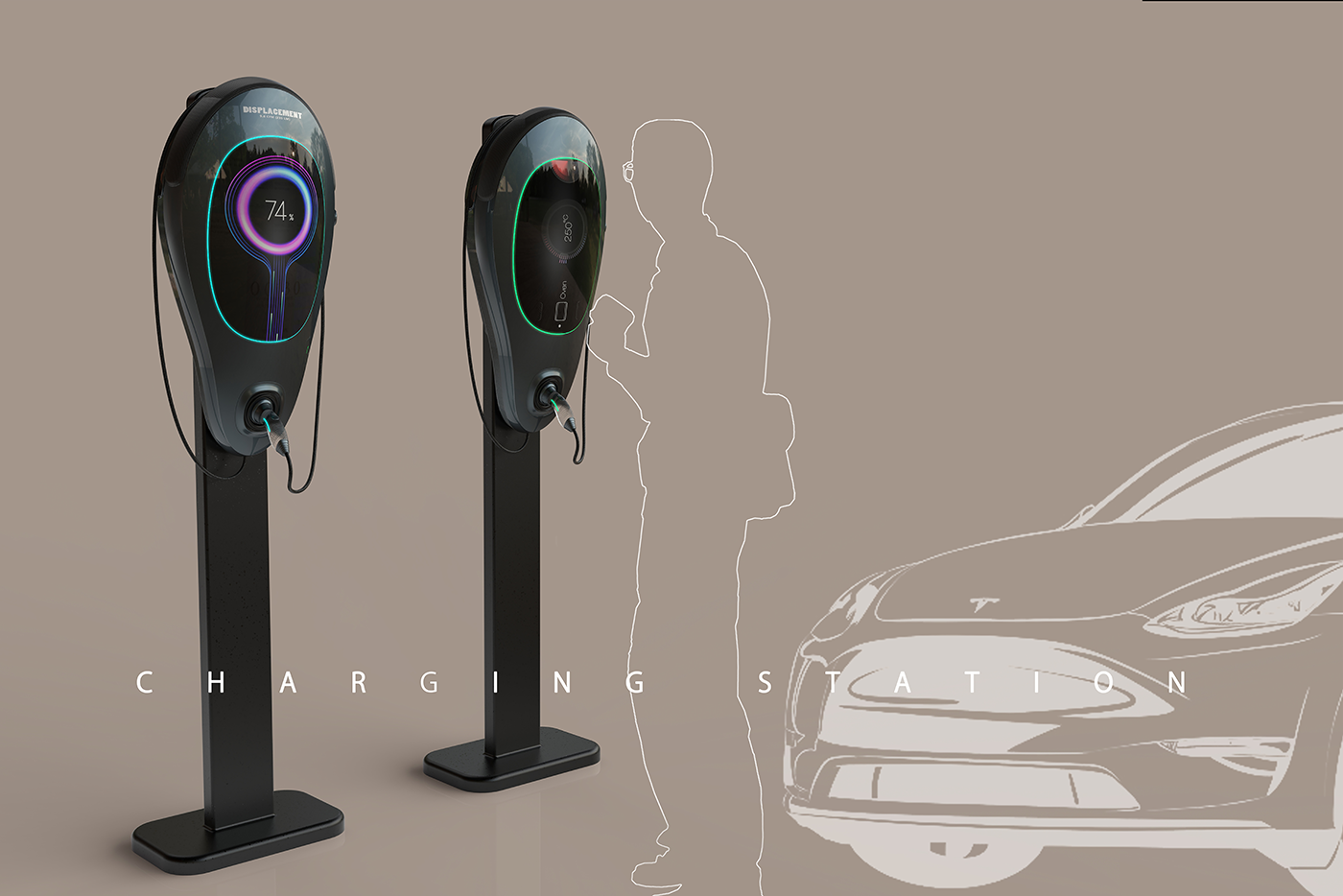 charging pile design; bionic design; environmental protection design，