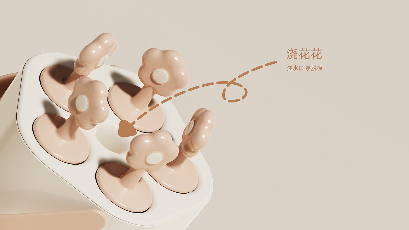 Ice cream mold，