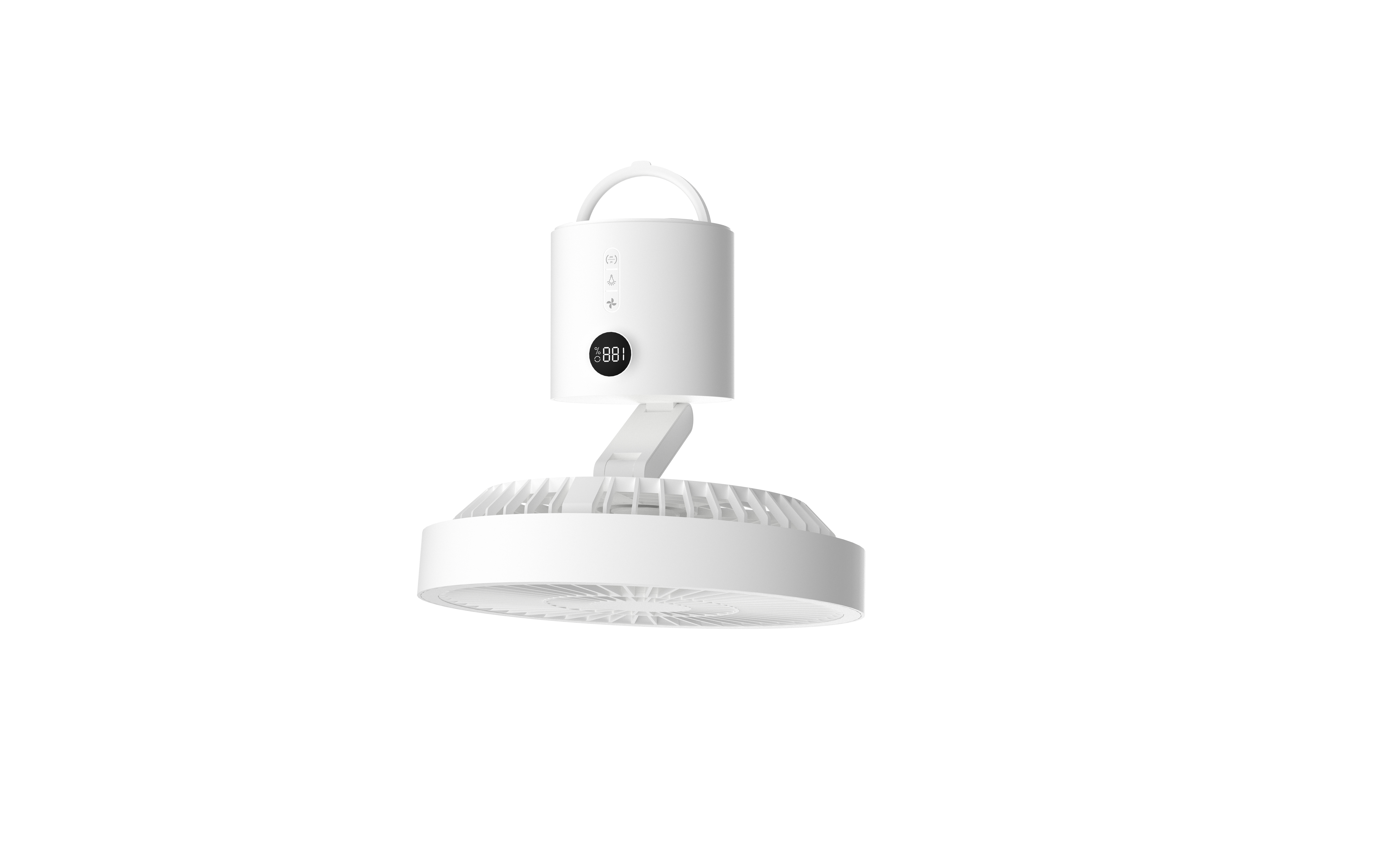 360 rotating outdoor bracket fan，