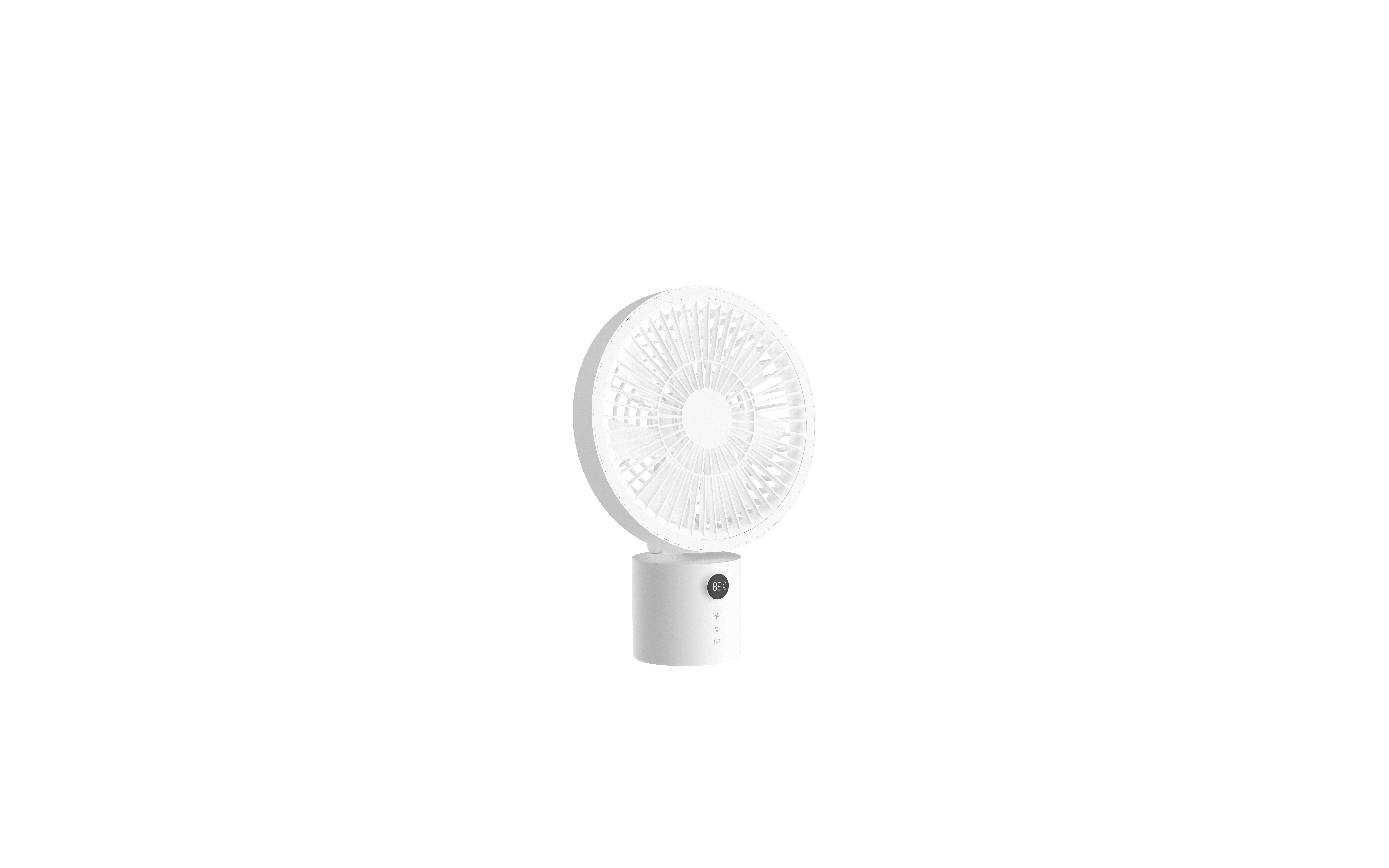 360 rotating outdoor bracket fan，