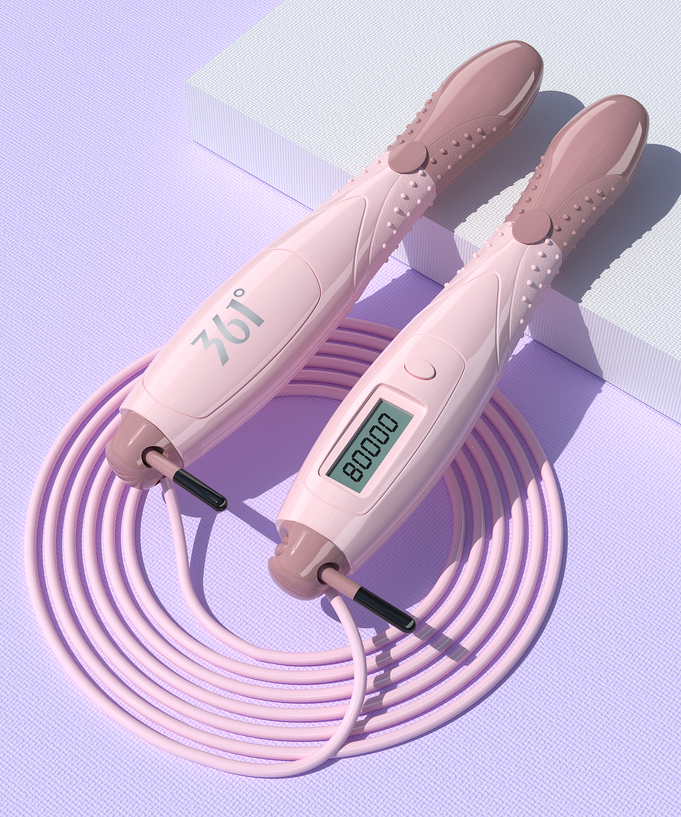 Product modeling，Product rendering，skipping rope，three-dimensional，c4d，oc，online retailers，