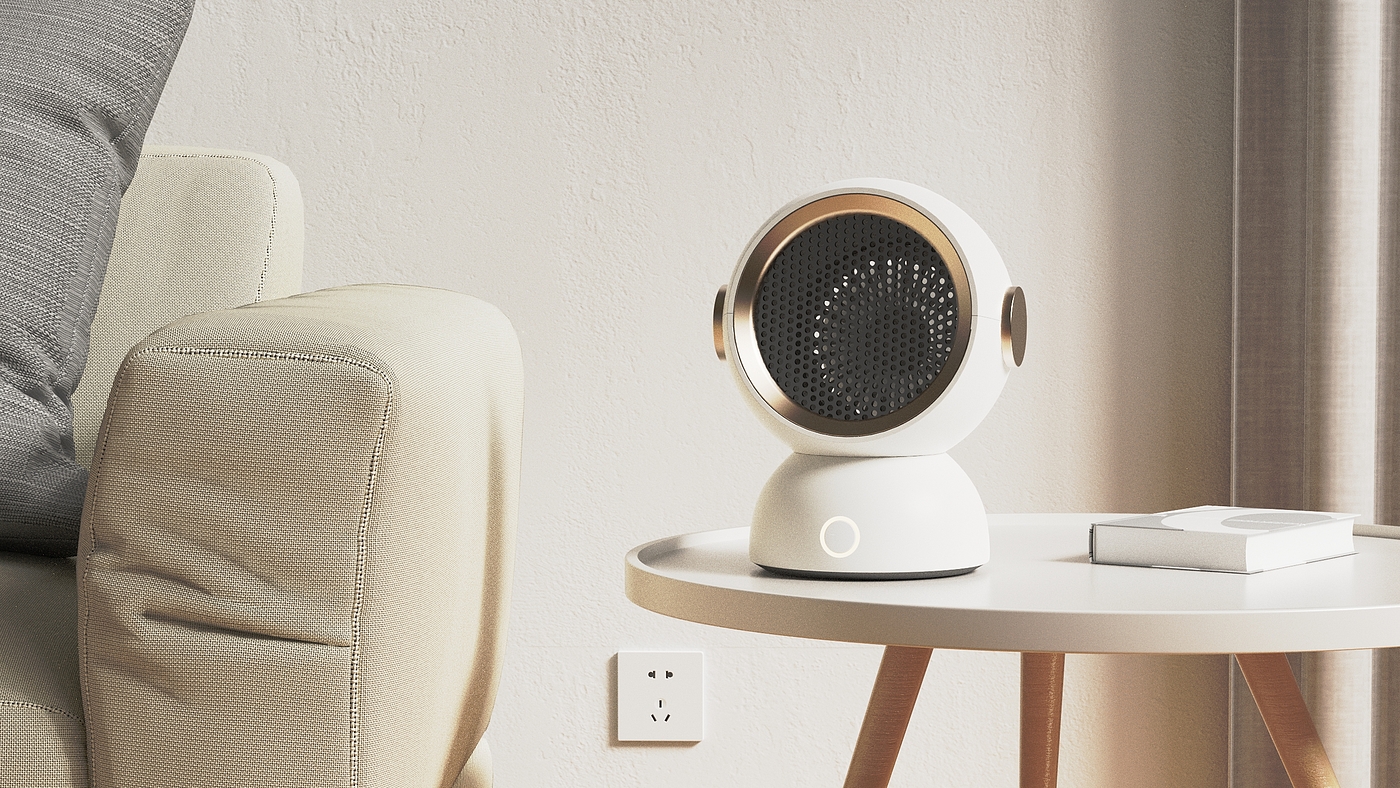 industrial design，Air heater，household electrical appliances，Appearance design，