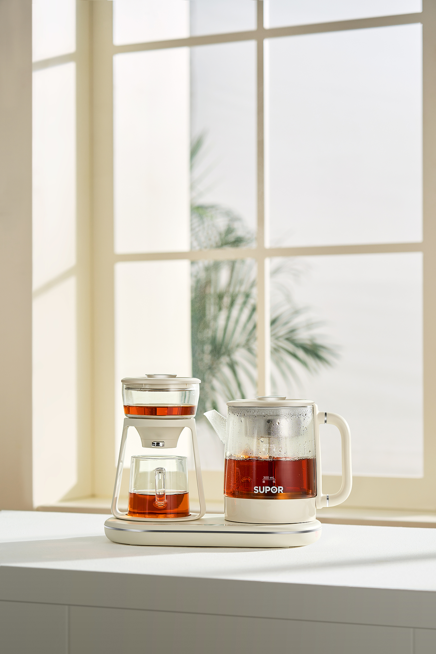 Light luxury retro，make tea make tea，a good pot of tea，