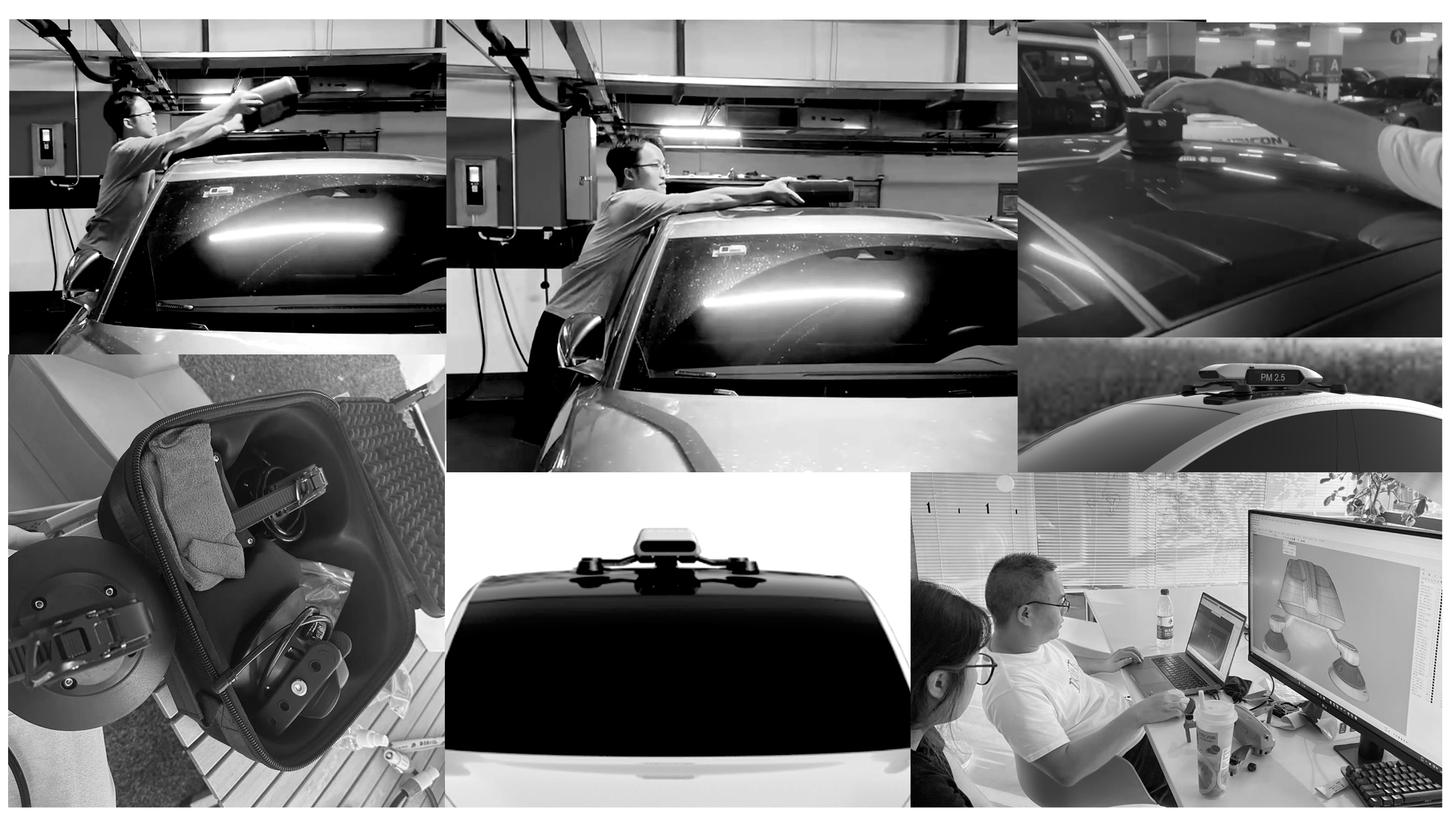 environmental mobile monitoring，Air monitoring，