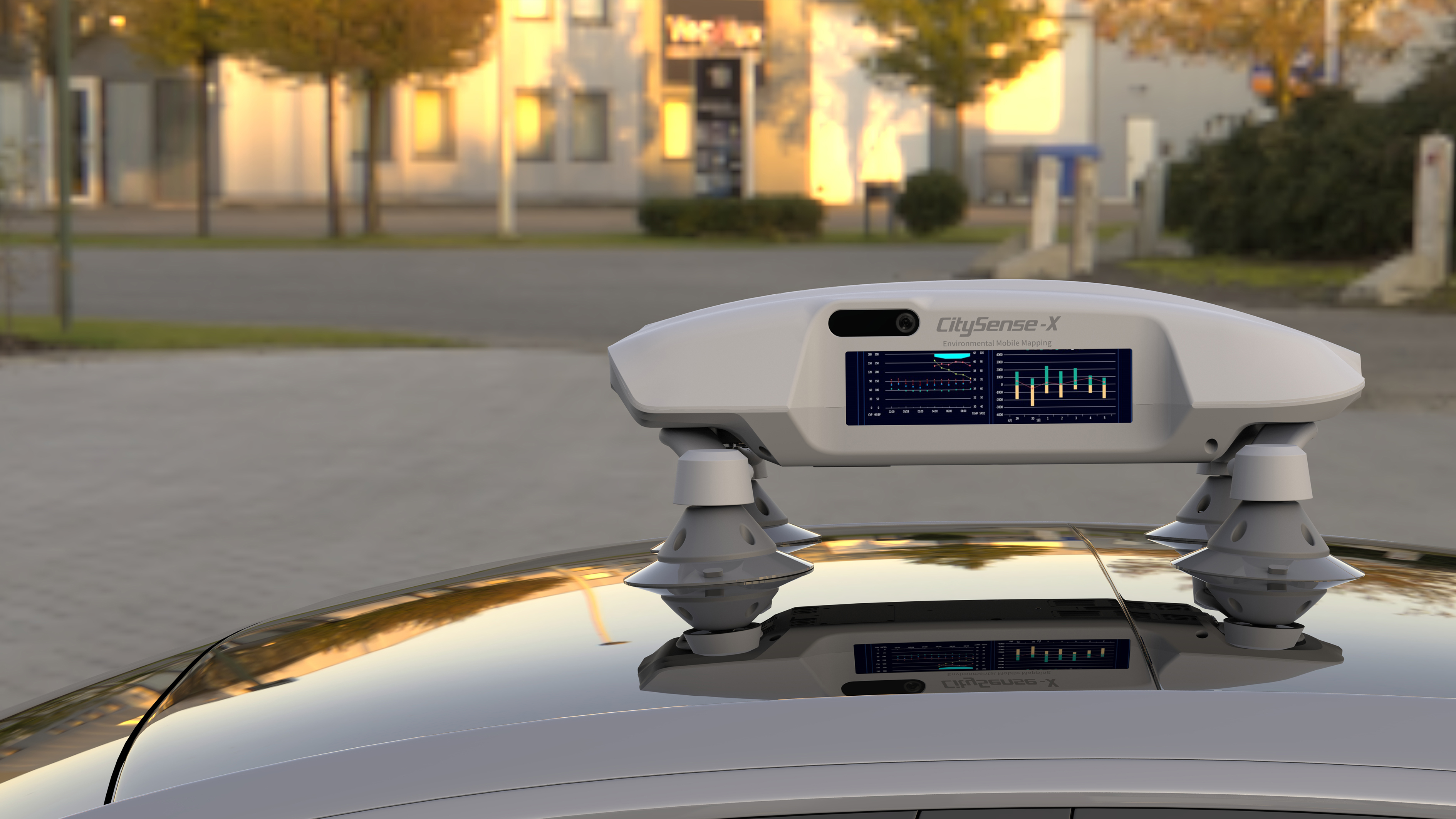 environmental mobile monitoring，Air monitoring，