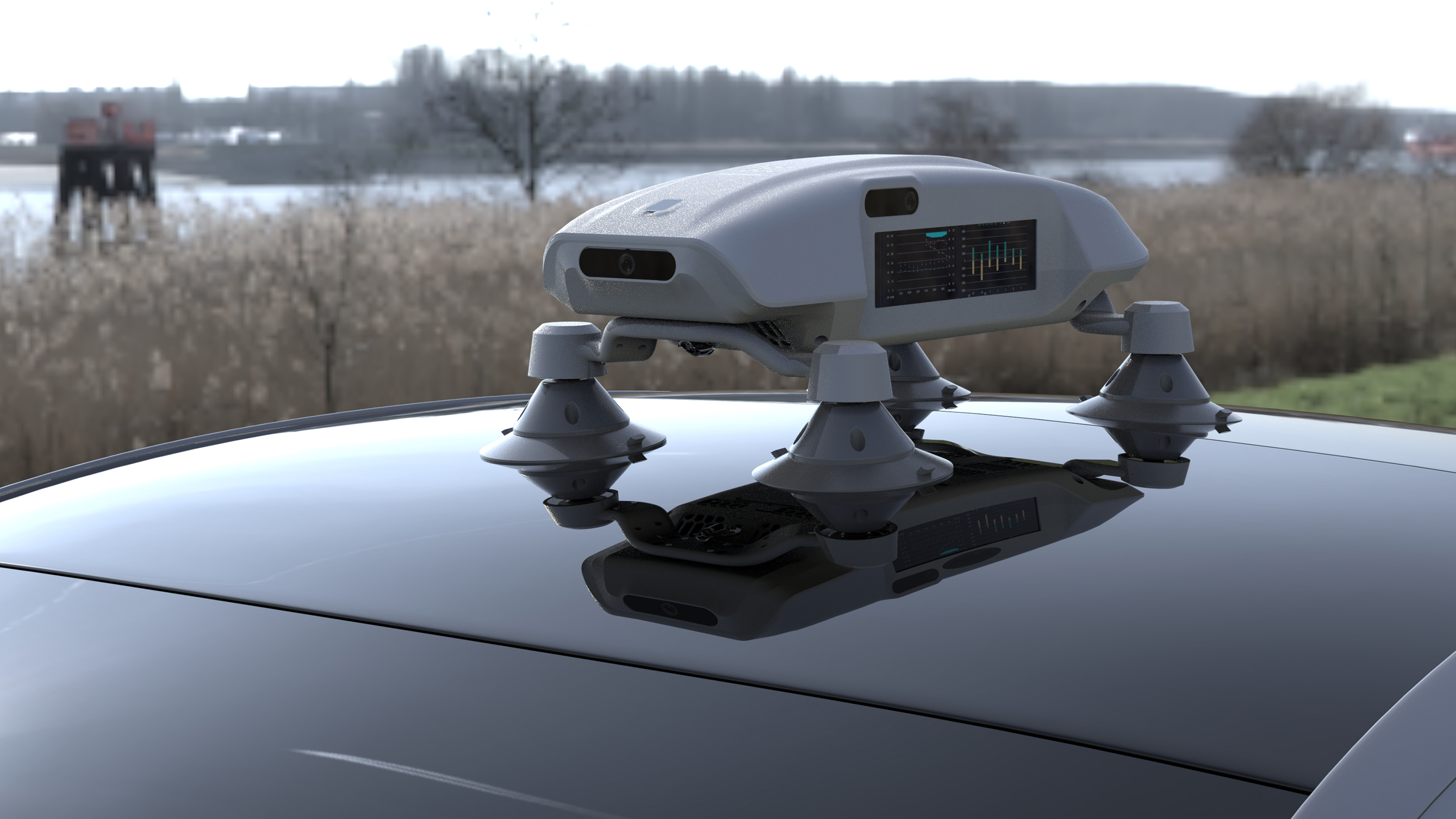 environmental mobile monitoring，Air monitoring，