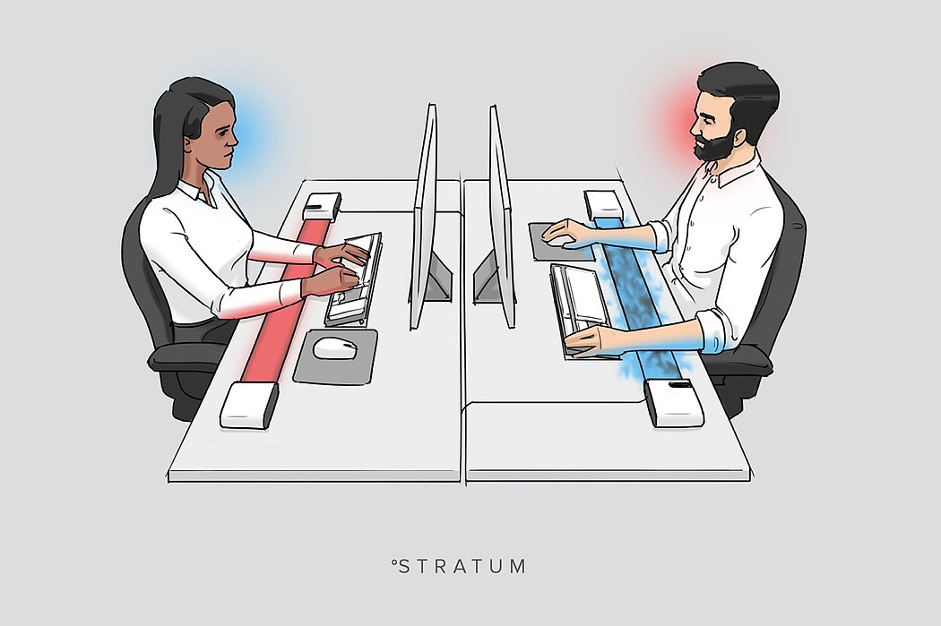 stratum，Thermostat，product design，industrial design，