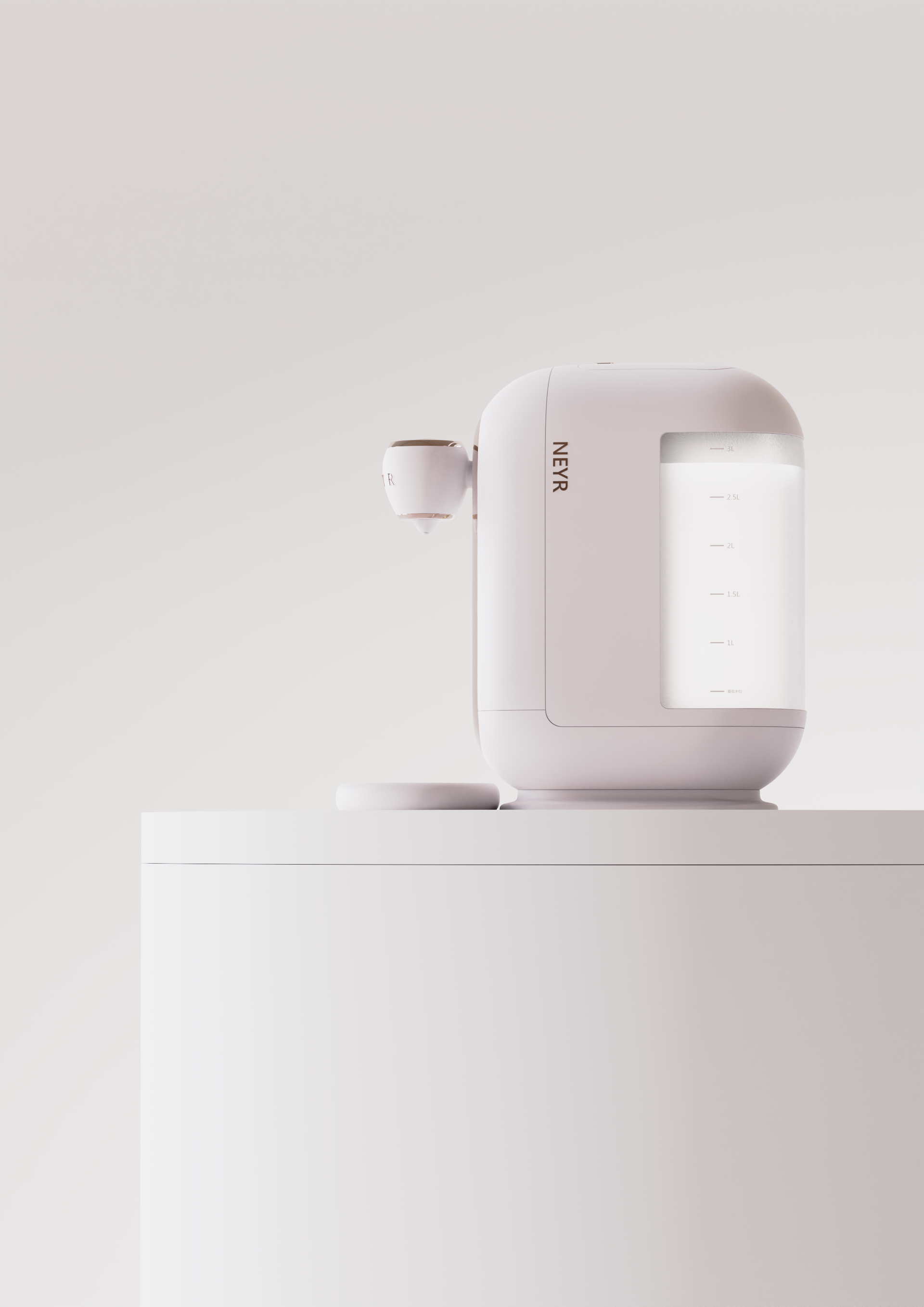 Small water dispenser，Instant Hot Drinker，Home products，Appearance design，Simplicity，Retro，