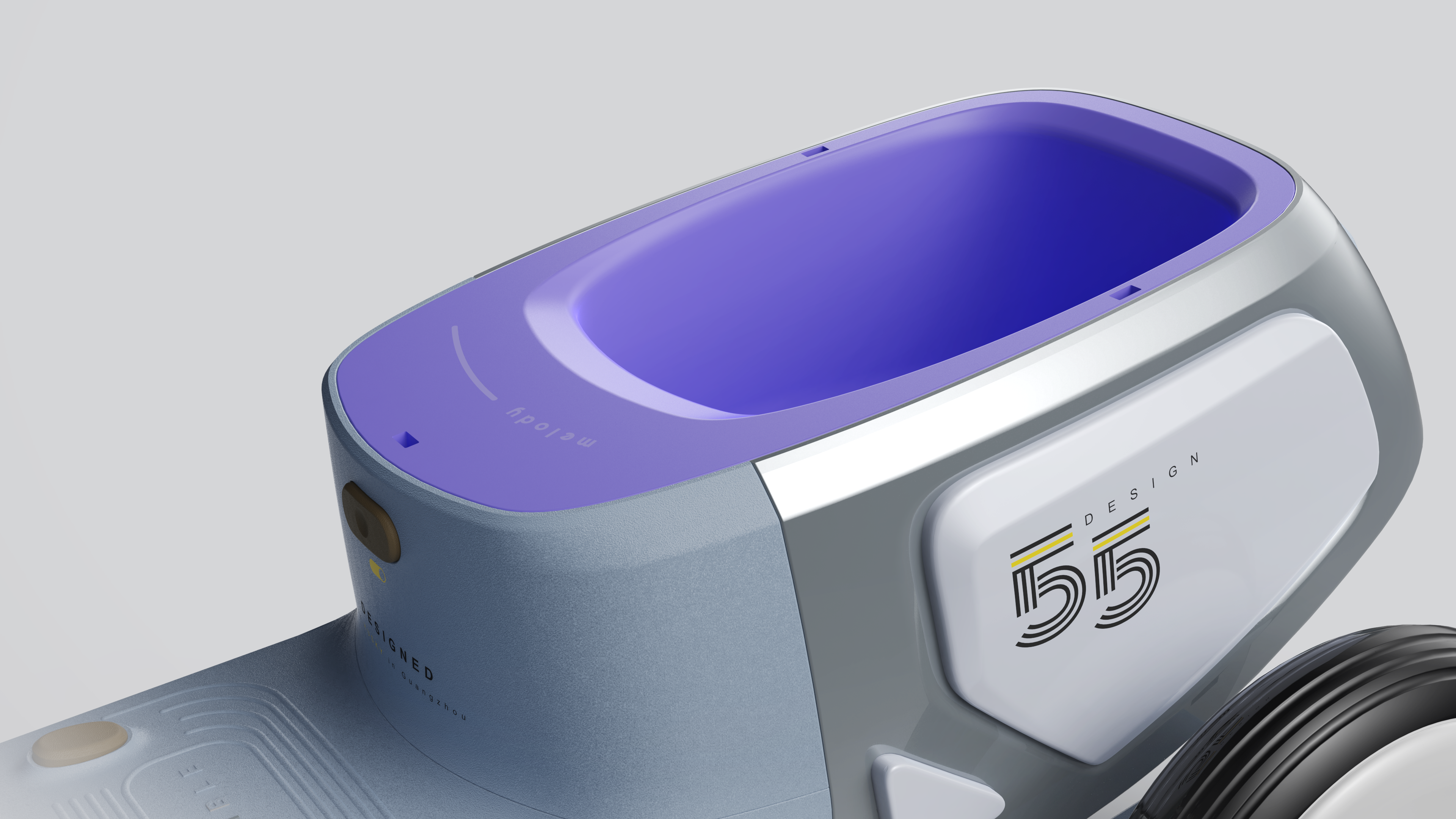 industrial design，product design，Creative design，Mulan car，Design of Children's Electric Vehicle，