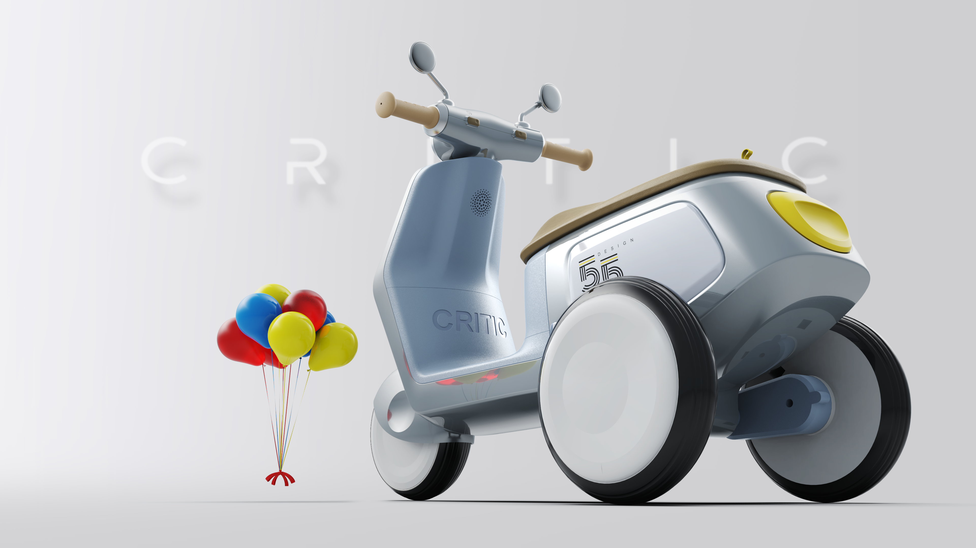 industrial design，product design，Creative design，Mulan car，Design of Children's Electric Vehicle，