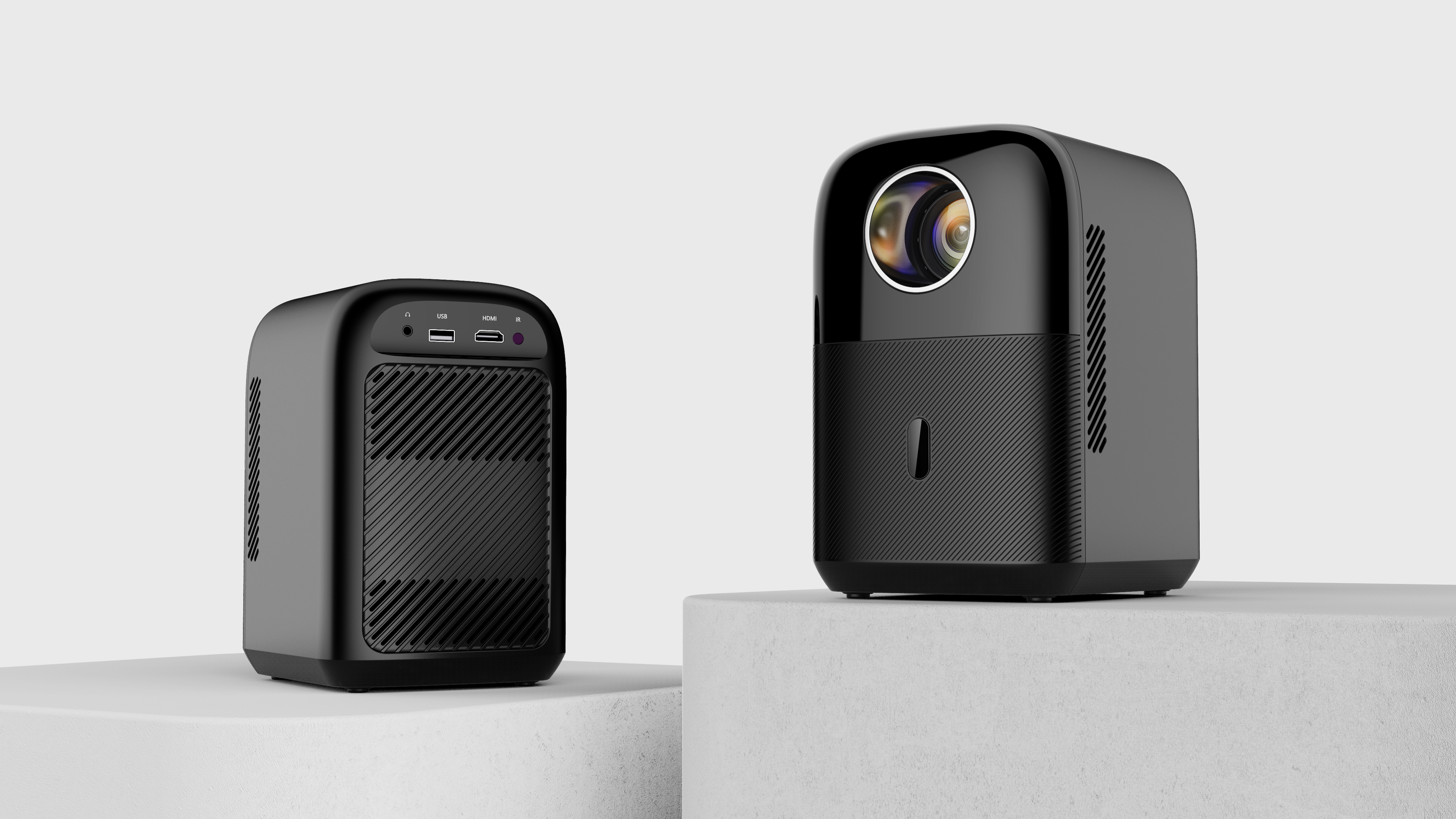 Projector, projector, simple, fashion, home，