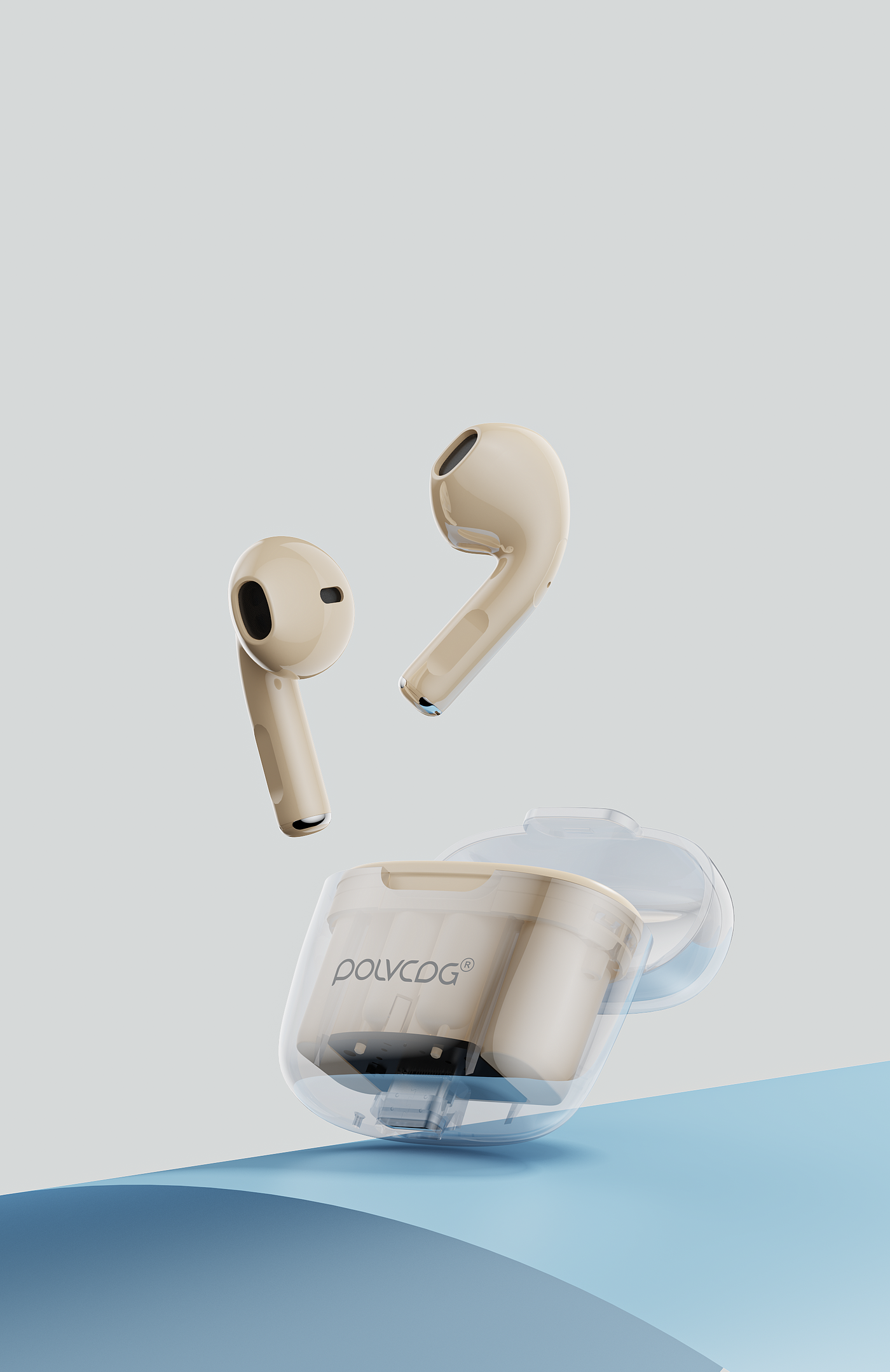 Original works，3D rendering，electronic product，Electronics，Bluetooth headset，headset，online retailers，Product rendering，