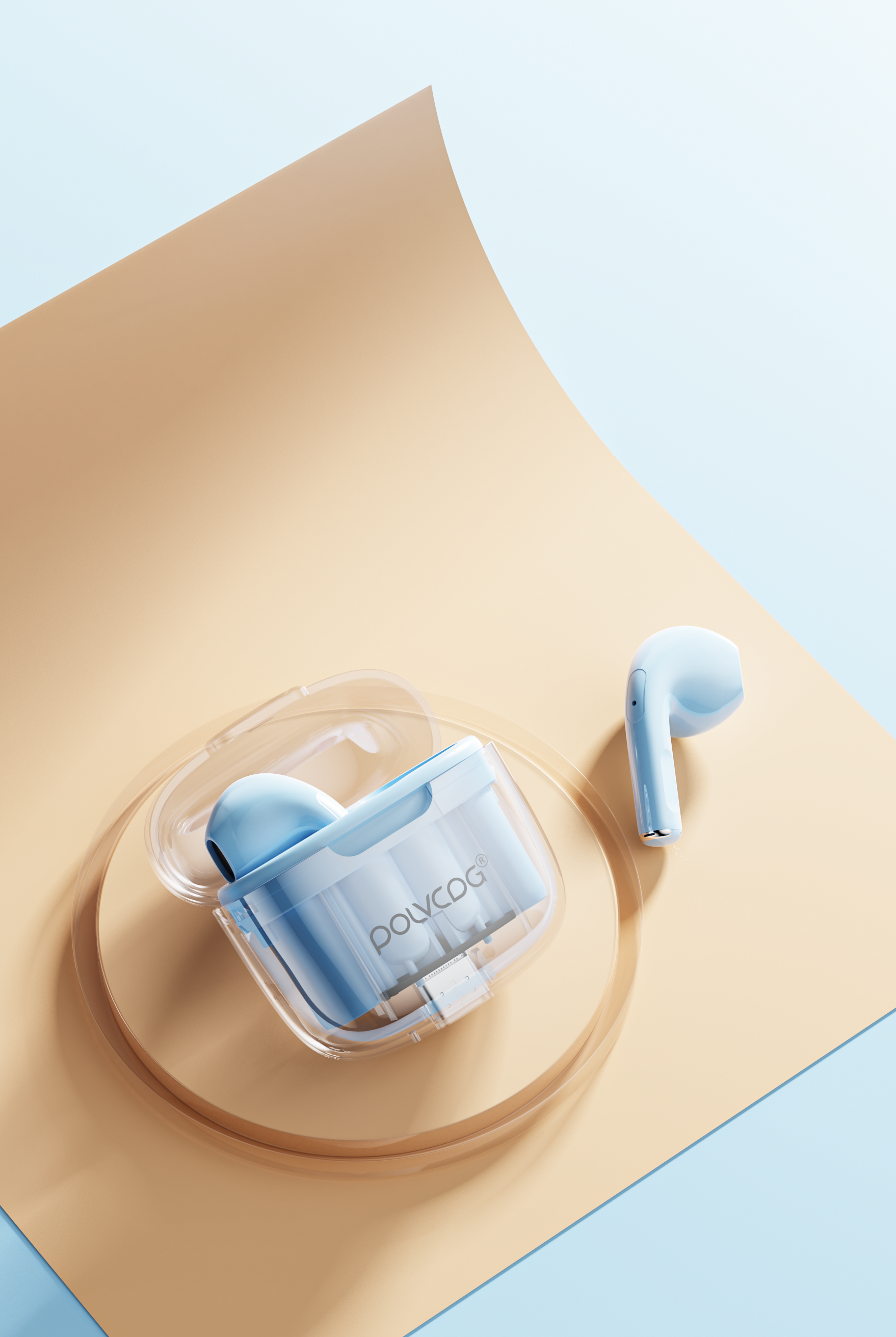 Original works，3D rendering，electronic product，Electronics，Bluetooth headset，headset，online retailers，Product rendering，