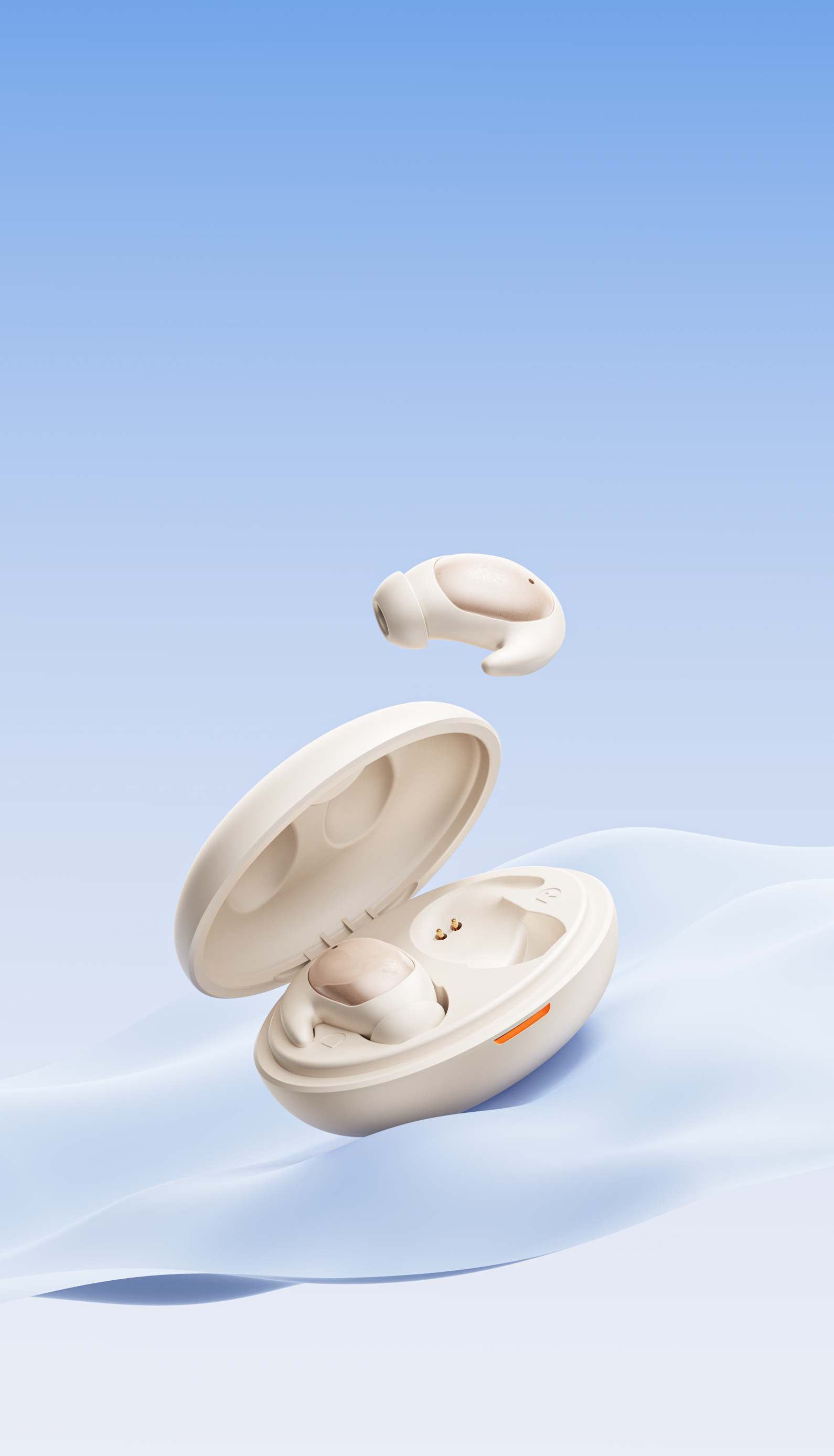 Original works，3D rendering，electronic product，Electronics，Bluetooth headset，headset，online retailers，Product rendering，