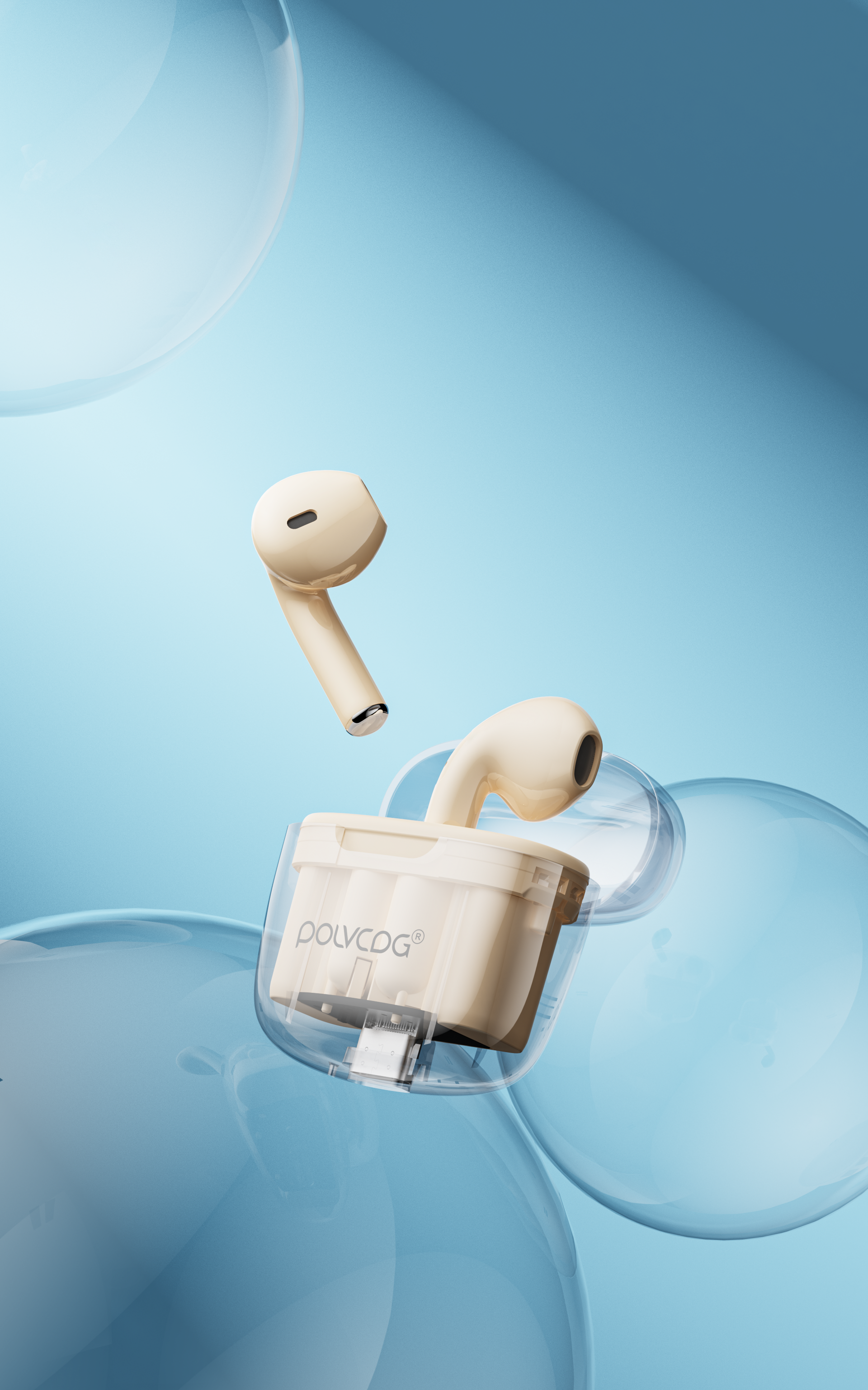 Original works，3D rendering，electronic product，Electronics，Bluetooth headset，headset，online retailers，Product rendering，