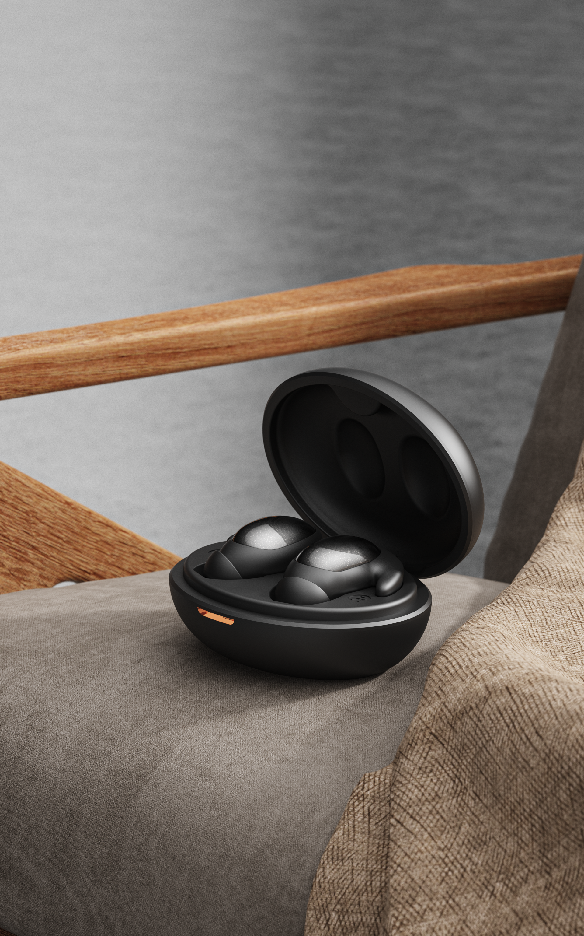 Original works，3D rendering，electronic product，Electronics，Bluetooth headset，headset，online retailers，Product rendering，