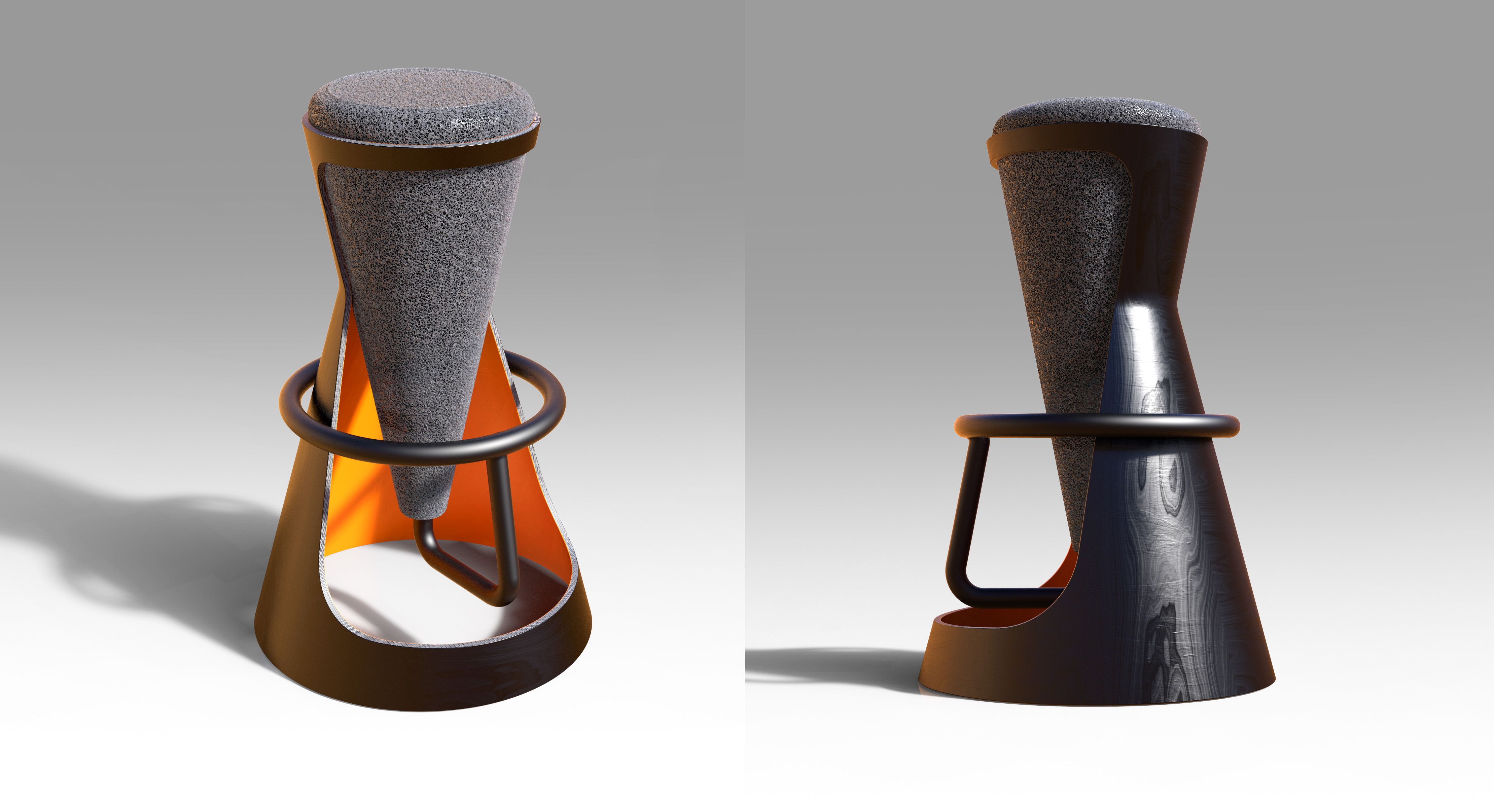 Bar stool，stool，PASKA21，