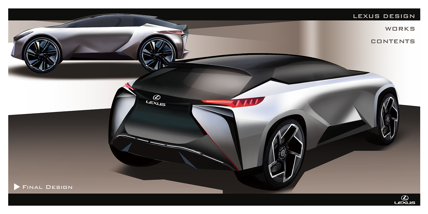 Automotive Design, Lexus，