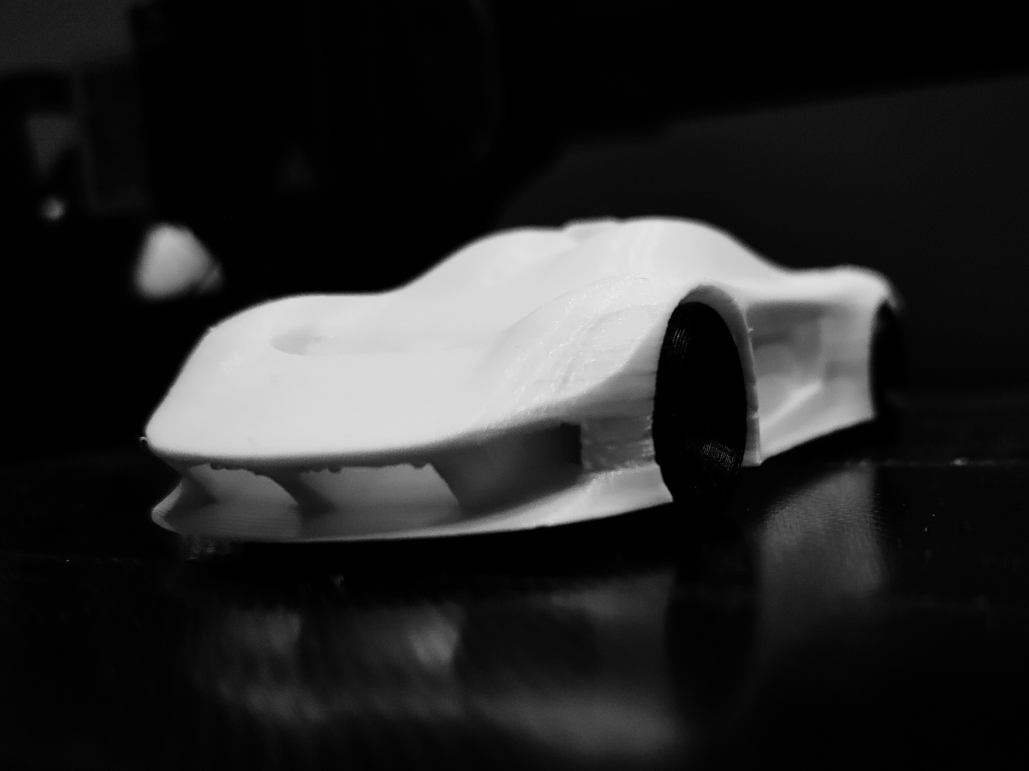 Automobile design，Exterior design，Super run，3D printing，