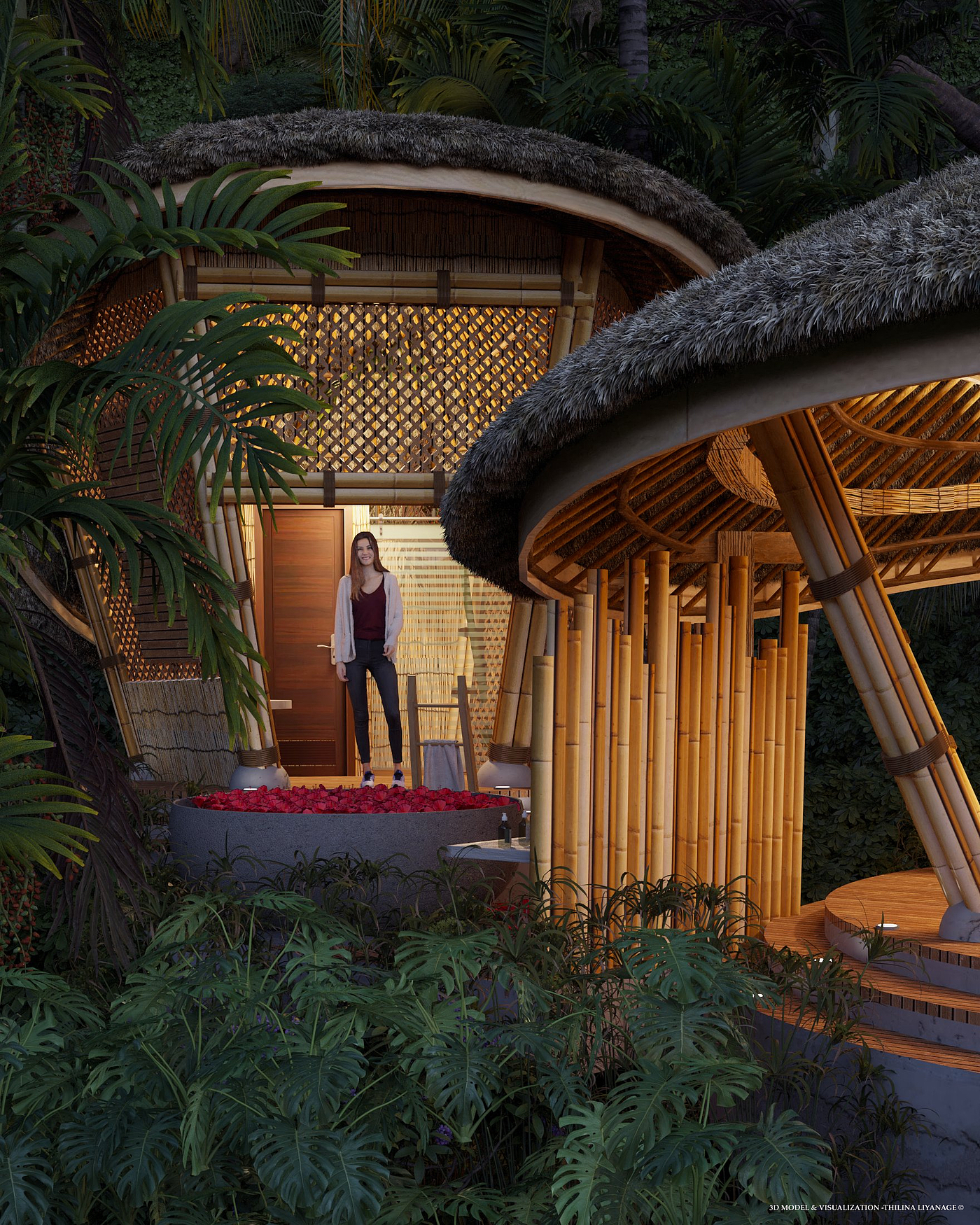 Architectural design，ecology，Vacation Villa，