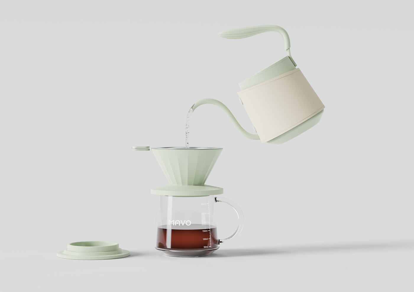 Coffee utensils，Hand washing appliance，Gift set ，