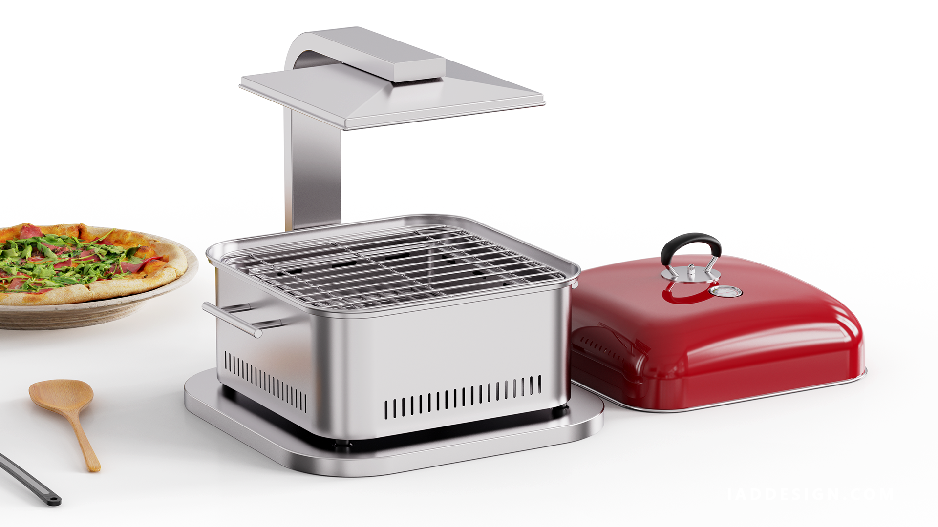 charcoal oven，Small volume，lampblack purification，Home BBQ，Outdoor barbecue，