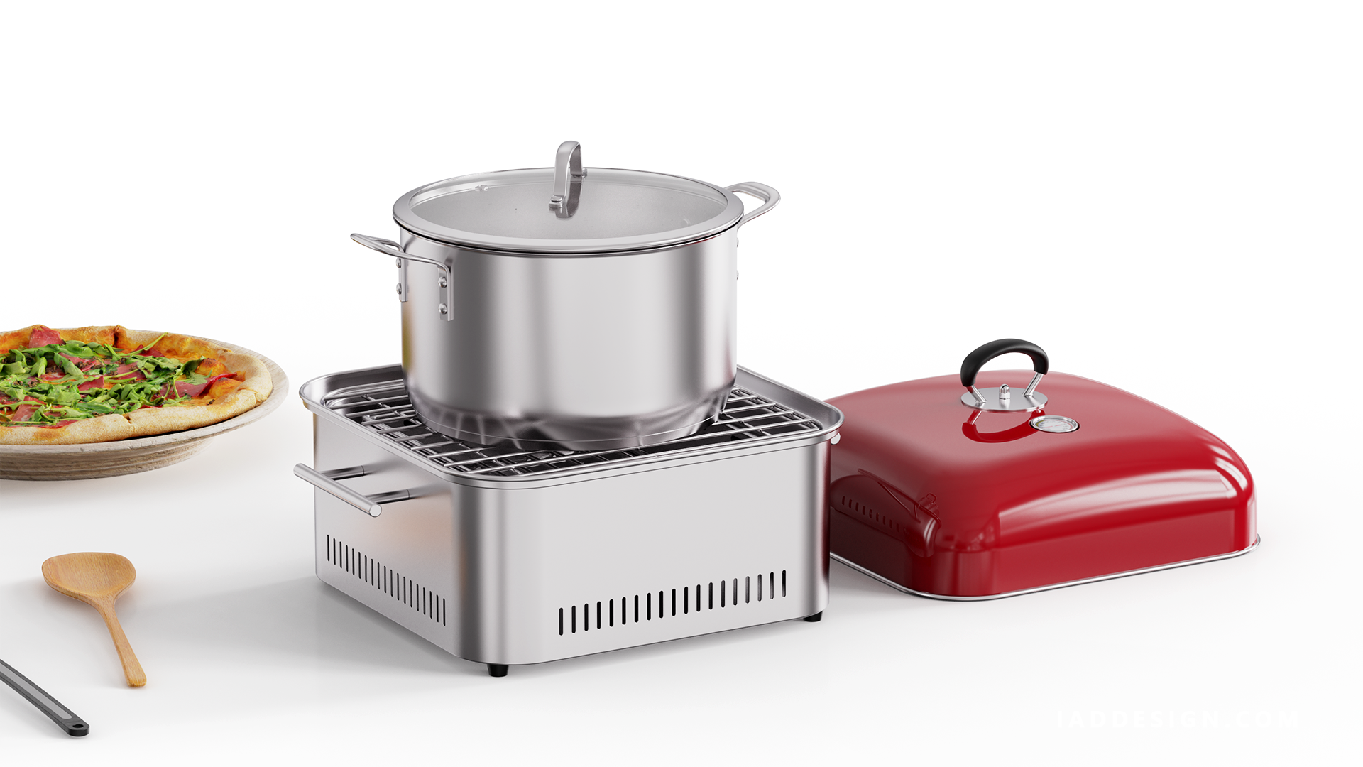 charcoal oven，Small volume，lampblack purification，Home BBQ，Outdoor barbecue，