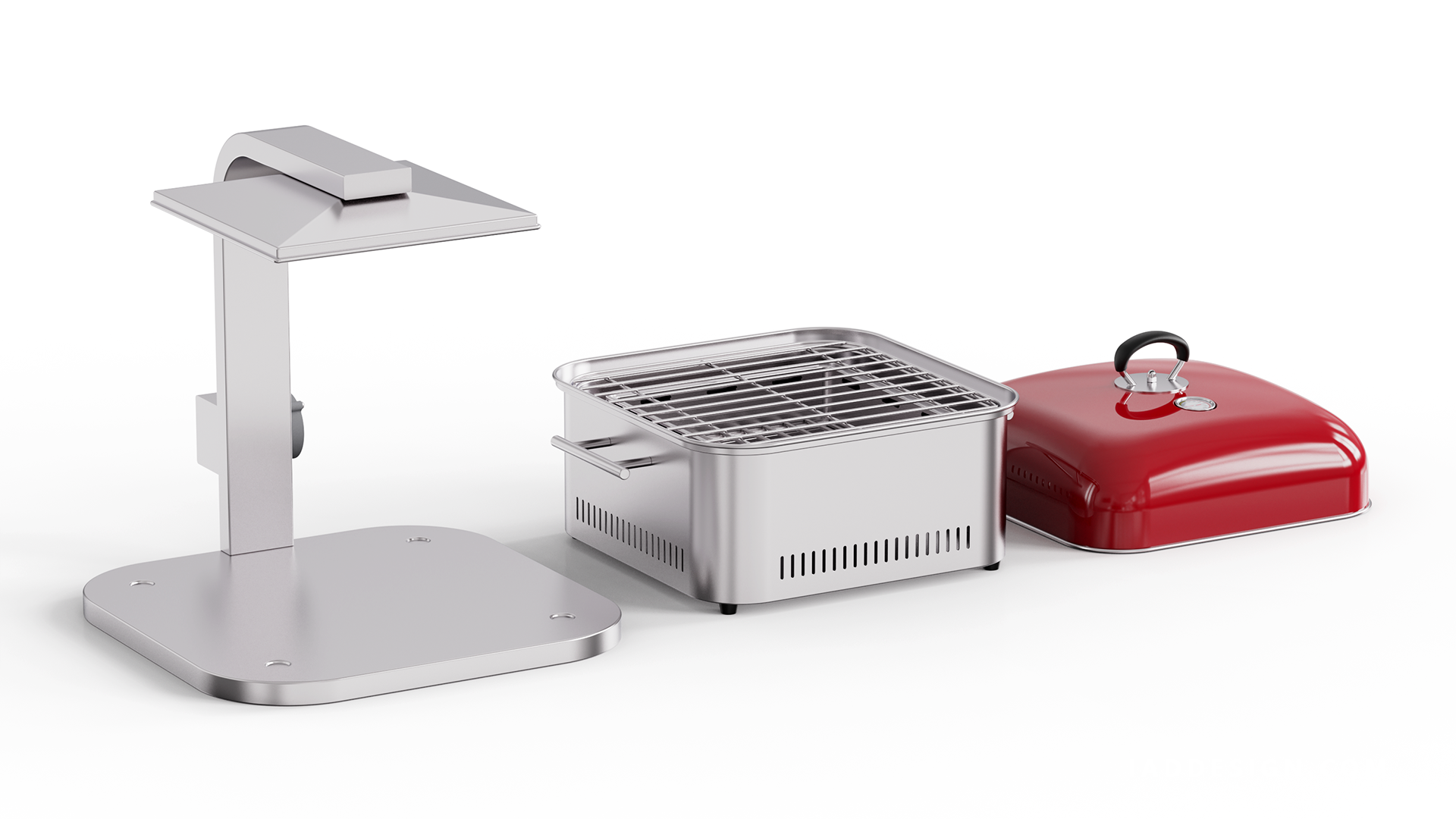 charcoal oven，Small volume，lampblack purification，Home BBQ，Outdoor barbecue，