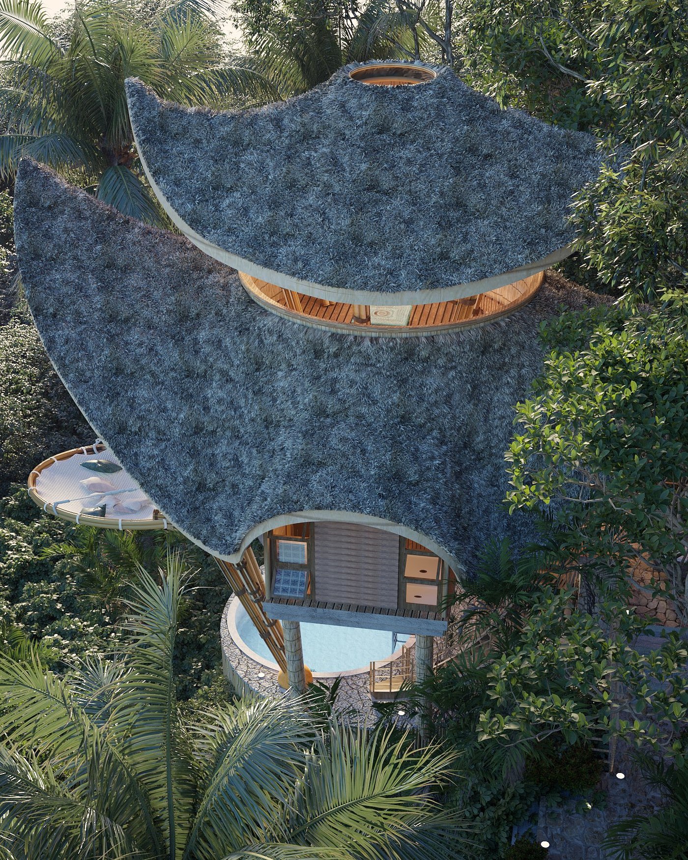 建筑设计，巴厘岛，生态，竹屋，