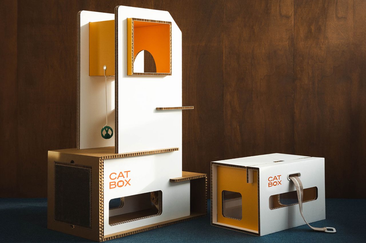 Paper Cat Tower，Pet Supplies & Pet，catamount，