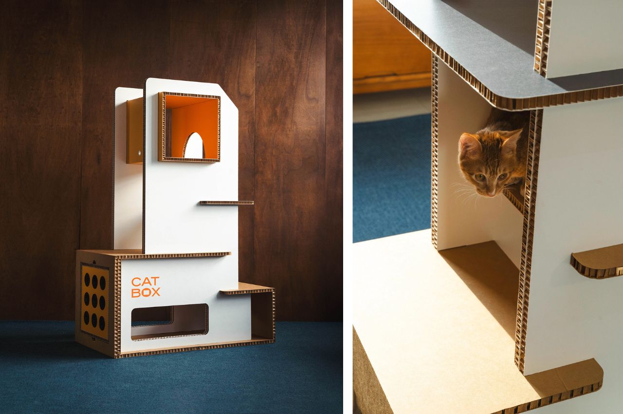 Paper Cat Tower，Pet Supplies & Pet，catamount，