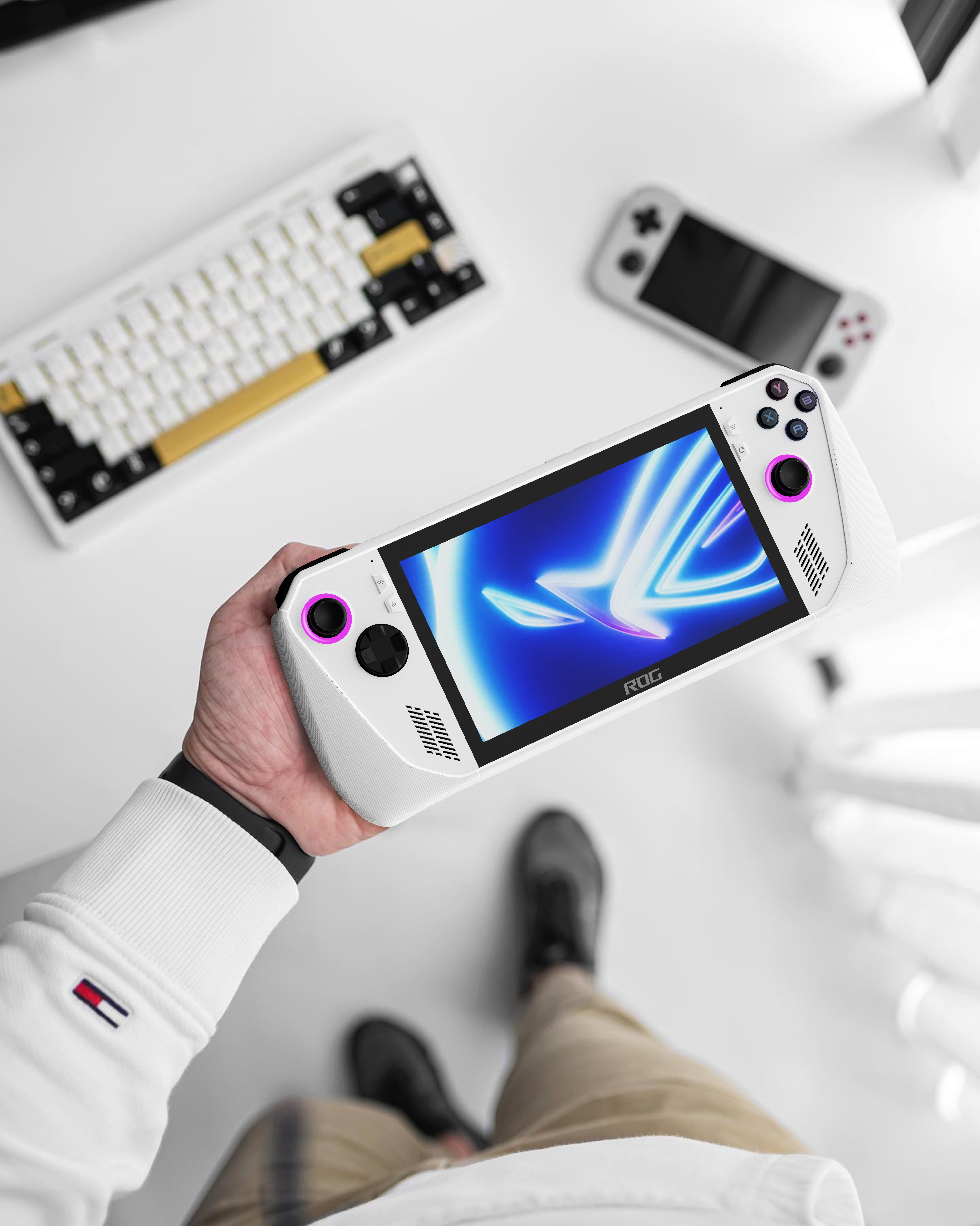 ROG，Protective shell，Design，industrial design，product design，Render，Typesetting，sample reels，