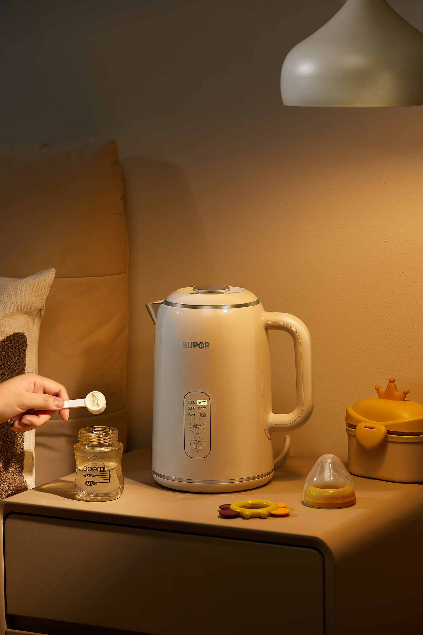 Retro，Home Furnishing，Electronic insulation electric kettle，