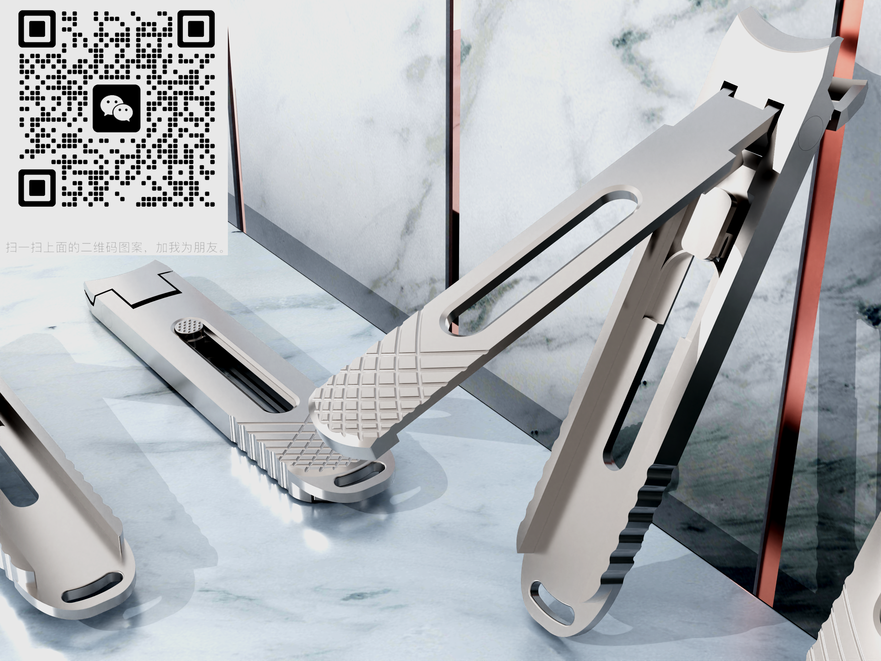 nail clippers，Steel spring latch，