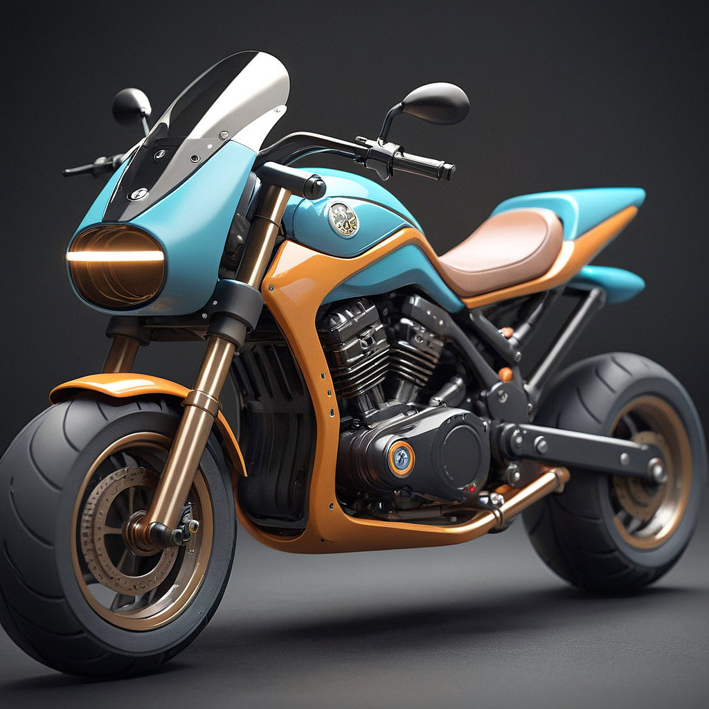 motorcycle，industrial design，product design，ai，comfyui，SD，