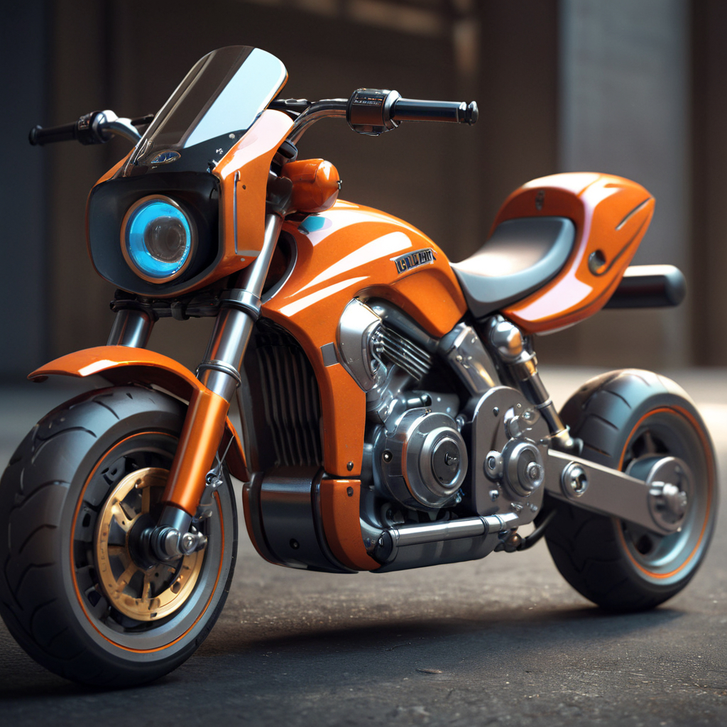 motorcycle，industrial design，product design，ai，comfyui，SD，