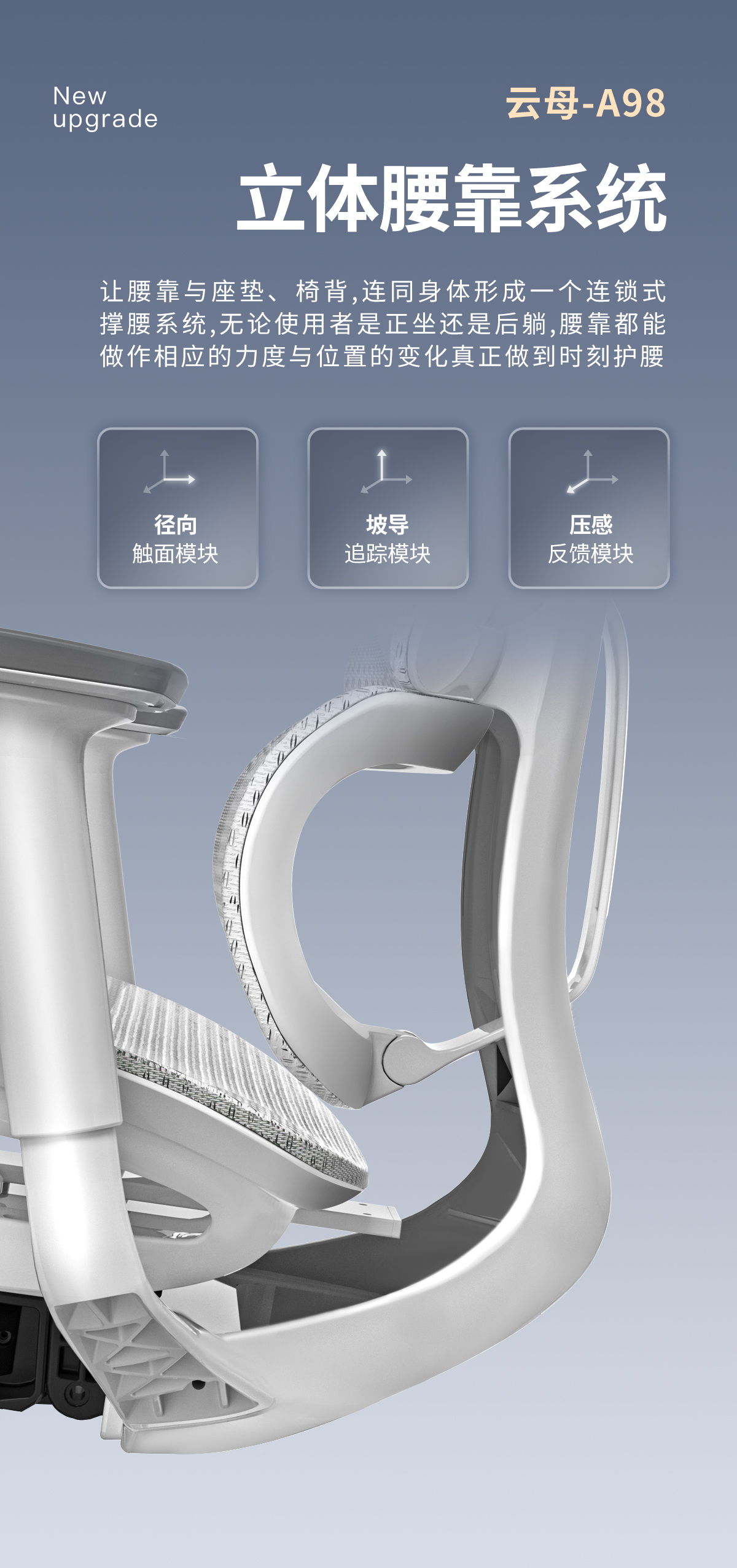 rhino，keyshot，Office chair，Detail page，