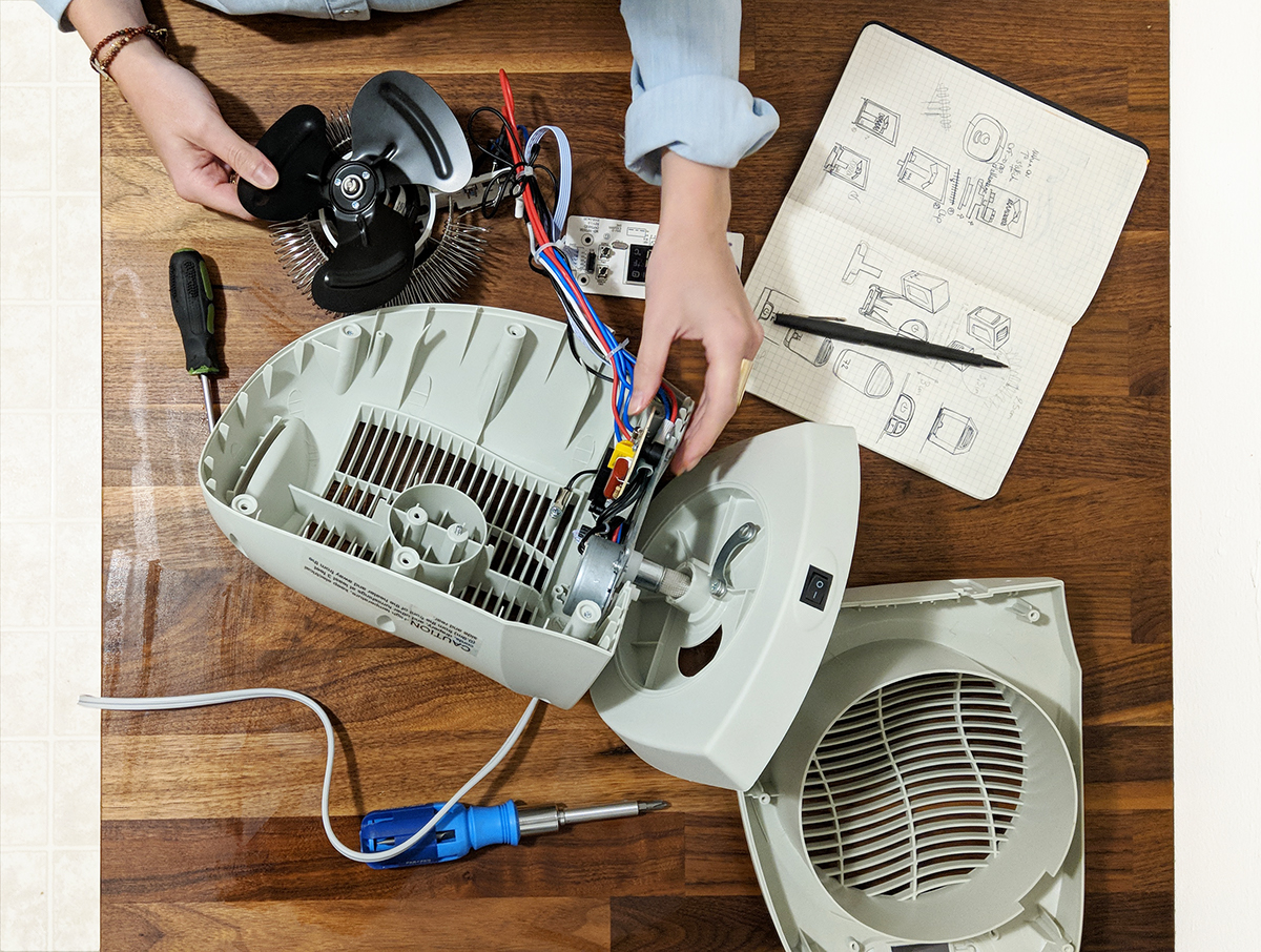 Space heater，intelligent sensor，Save energy，