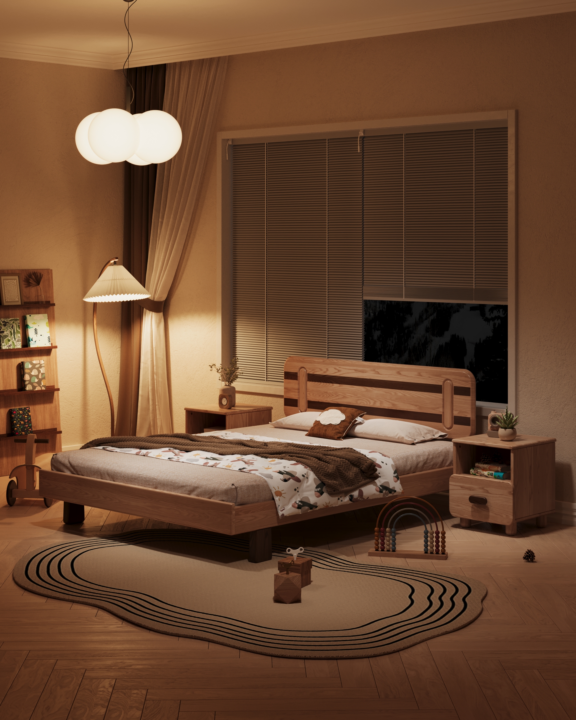 furniture design ，Home design，Bed，Original design，Children's room，Children's room design,，Home furniture，